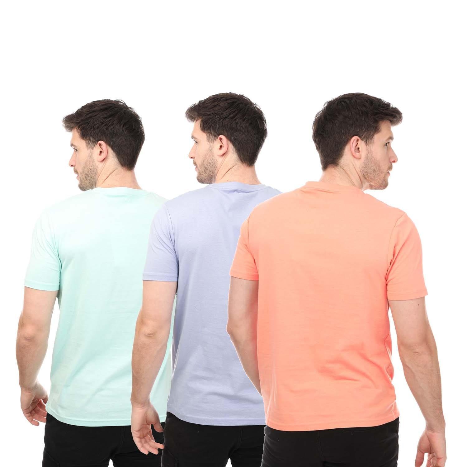 Multi Colour - Nicce - Sanderson 3 Pack T-Shirts - 2