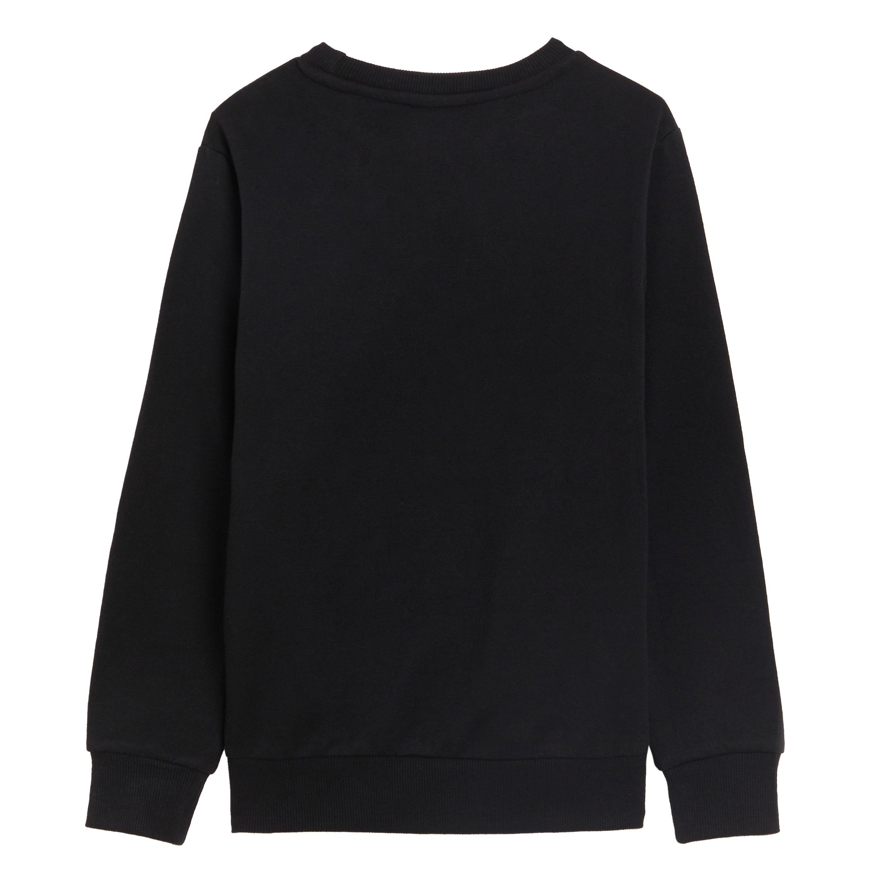 Sónico - Character - Sonic The Hedgehog Sweatshirt and Jogger Set Black - 4