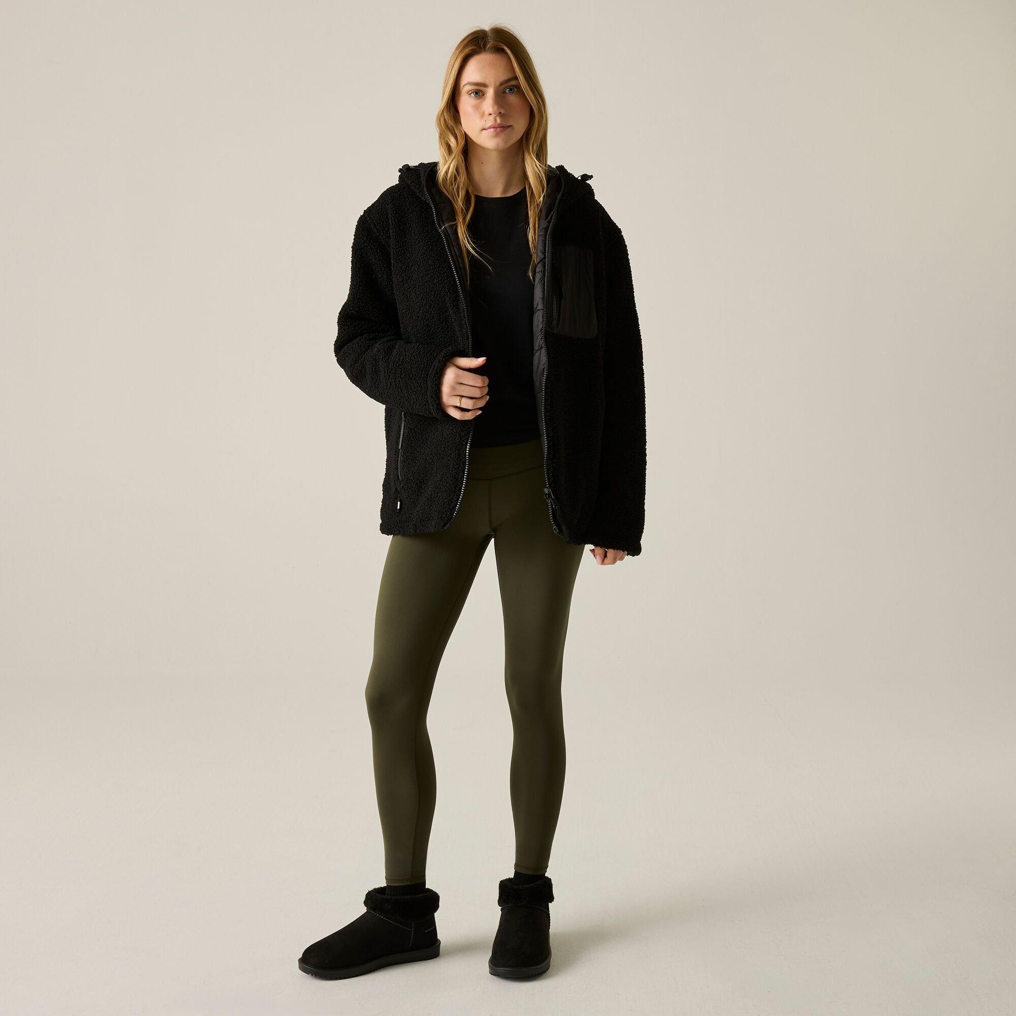 Black/Black - Regatta - Womens Frankie Reversible Insulated Jacket - 3