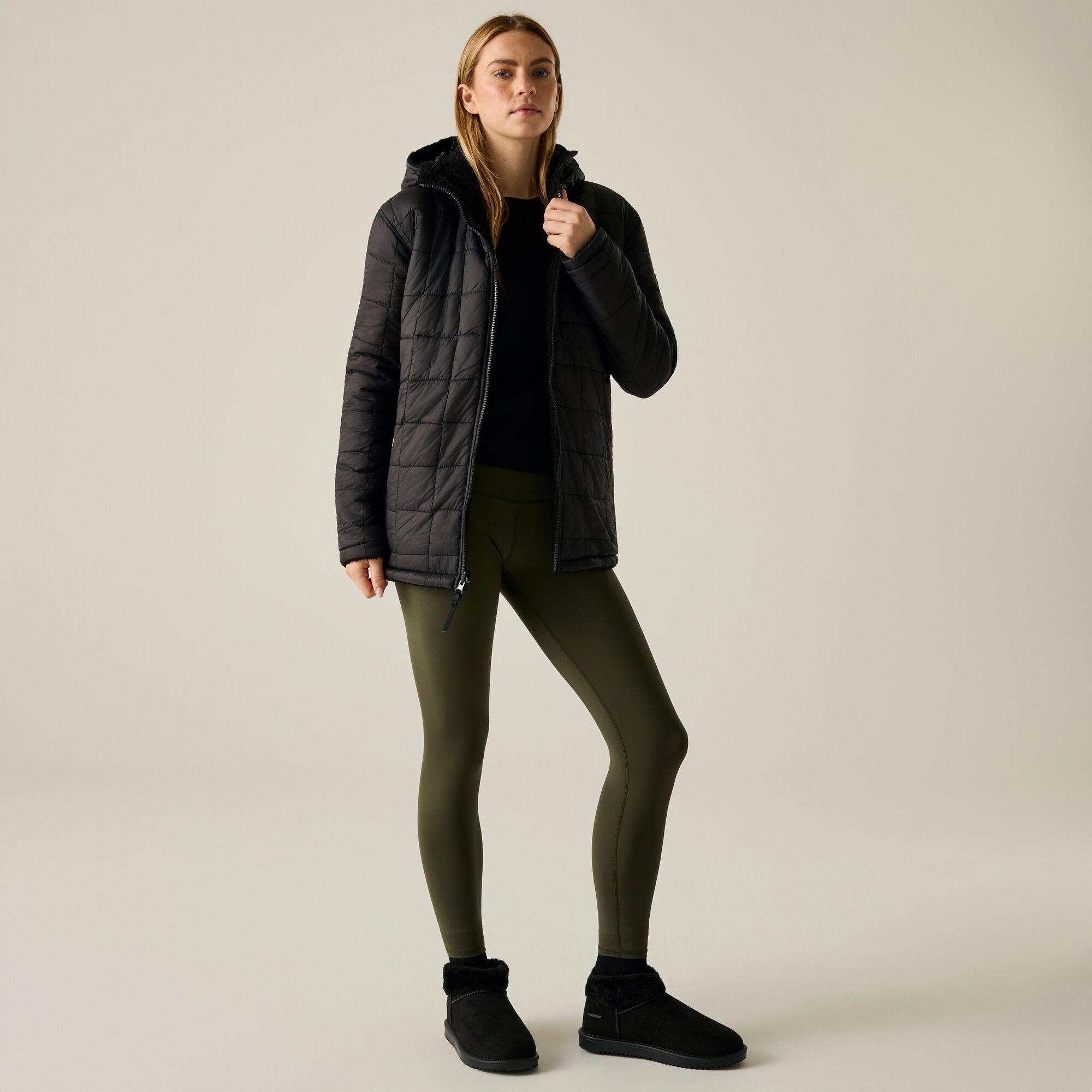 Black/Black - Regatta - Womens Frankie Reversible Insulated Jacket - 6