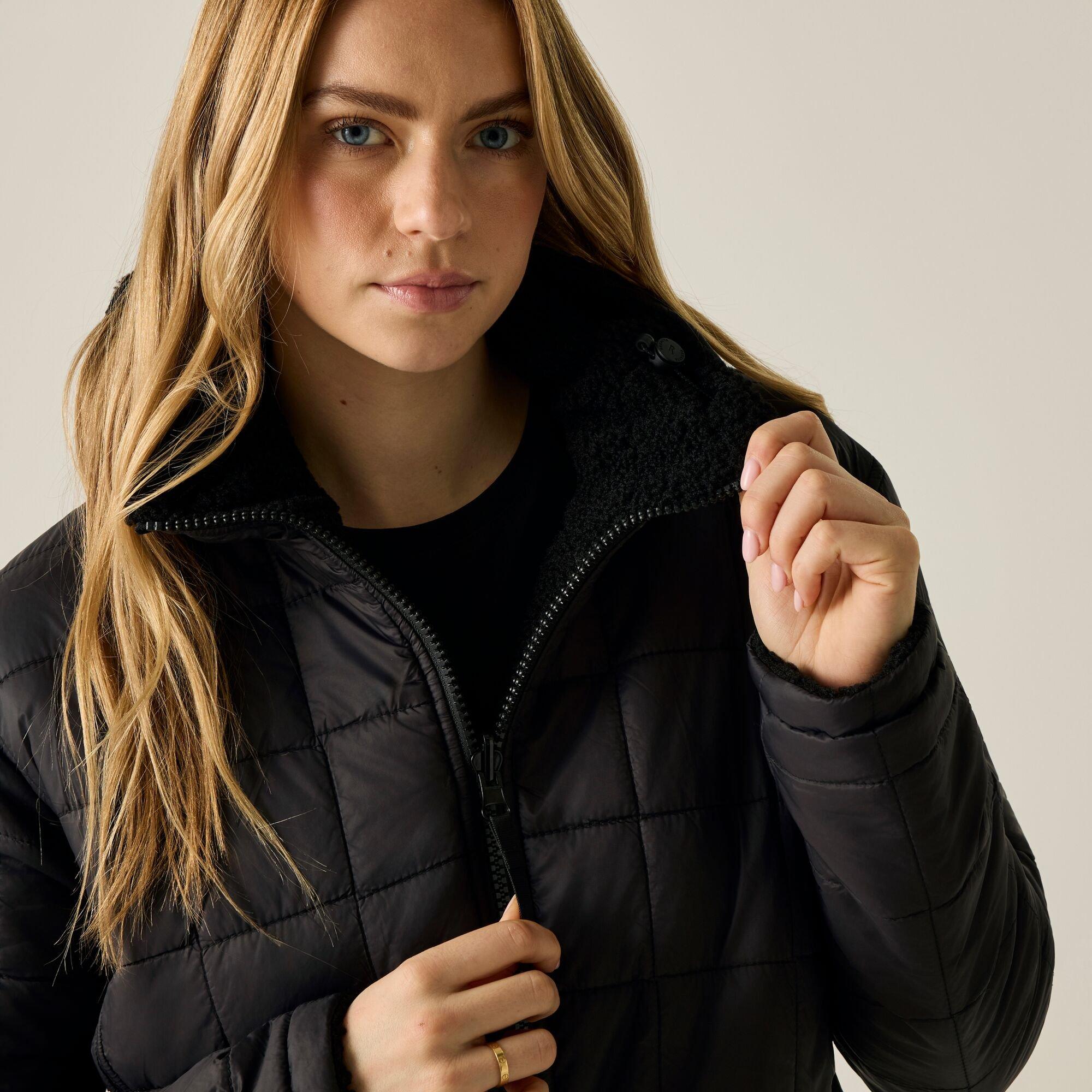 Black/Black - Regatta - Womens Frankie Reversible Insulated Jacket - 8
