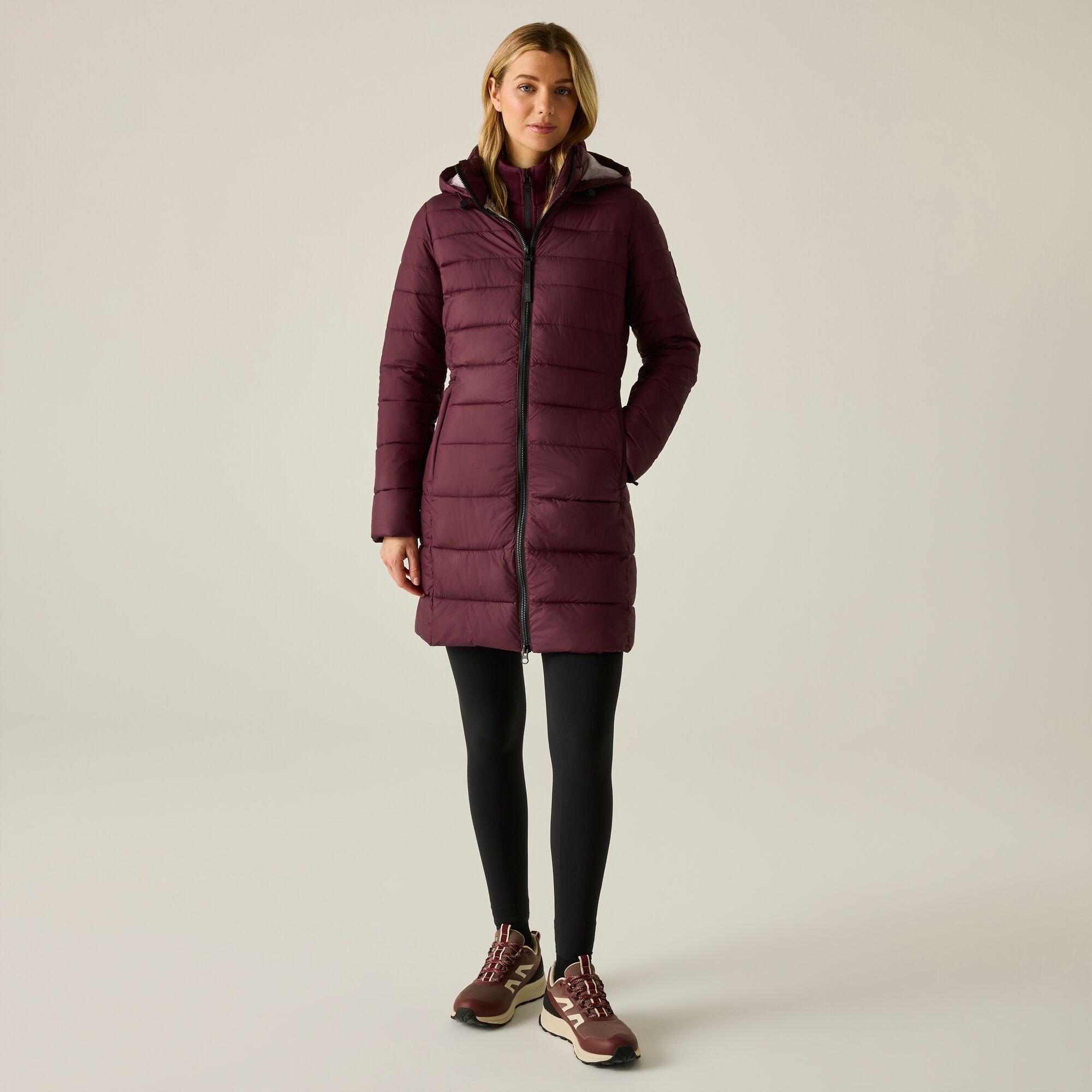 Fig(Powder Lila - Regatta - Womens Amara Insulated Jacket - 3