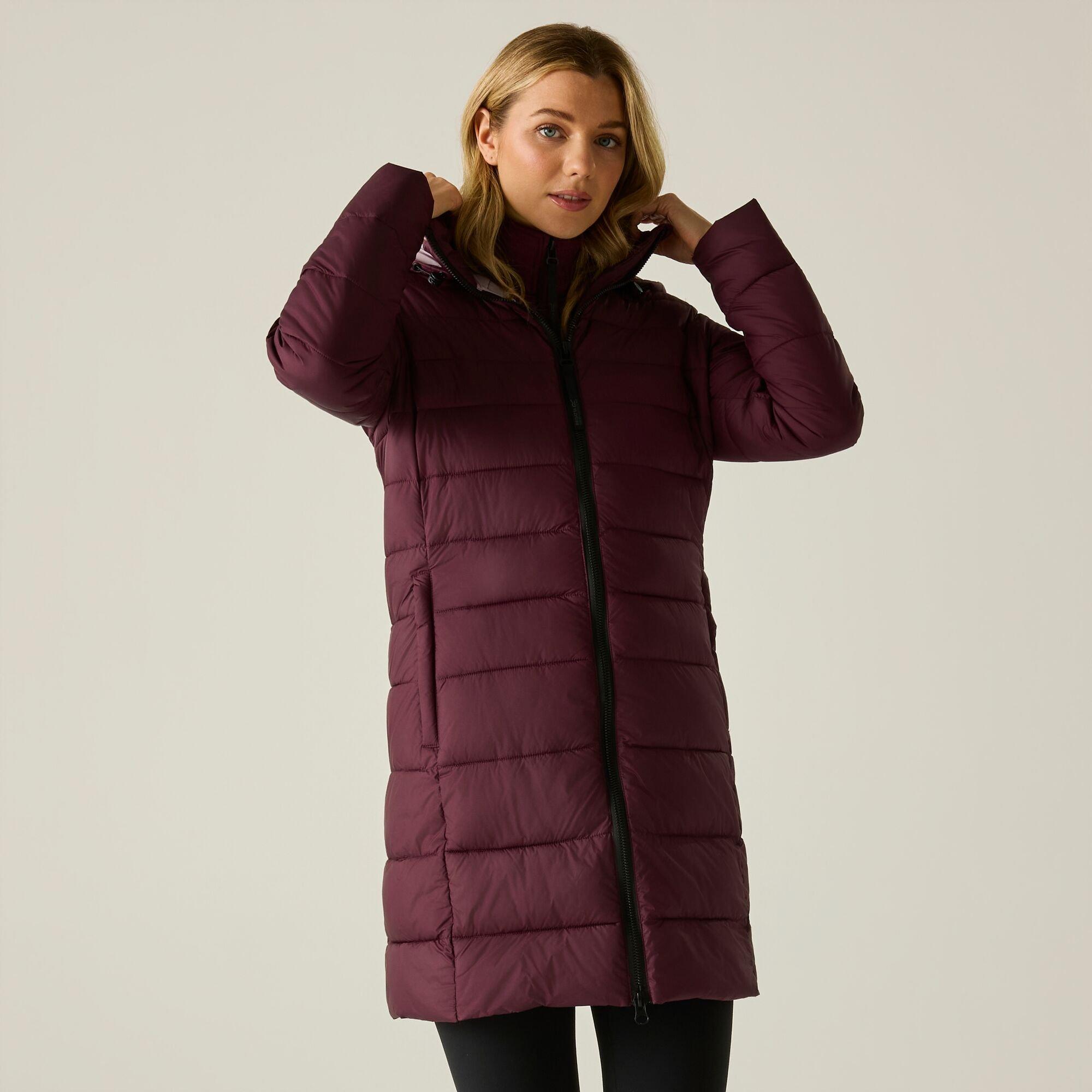 Fig(Powder Lila - Regatta - Womens Amara Insulated Jacket - 4