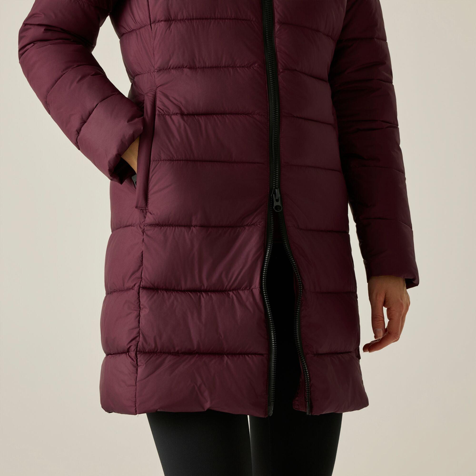 Fig(Powder Lila - Regatta - Womens Amara Insulated Jacket - 5