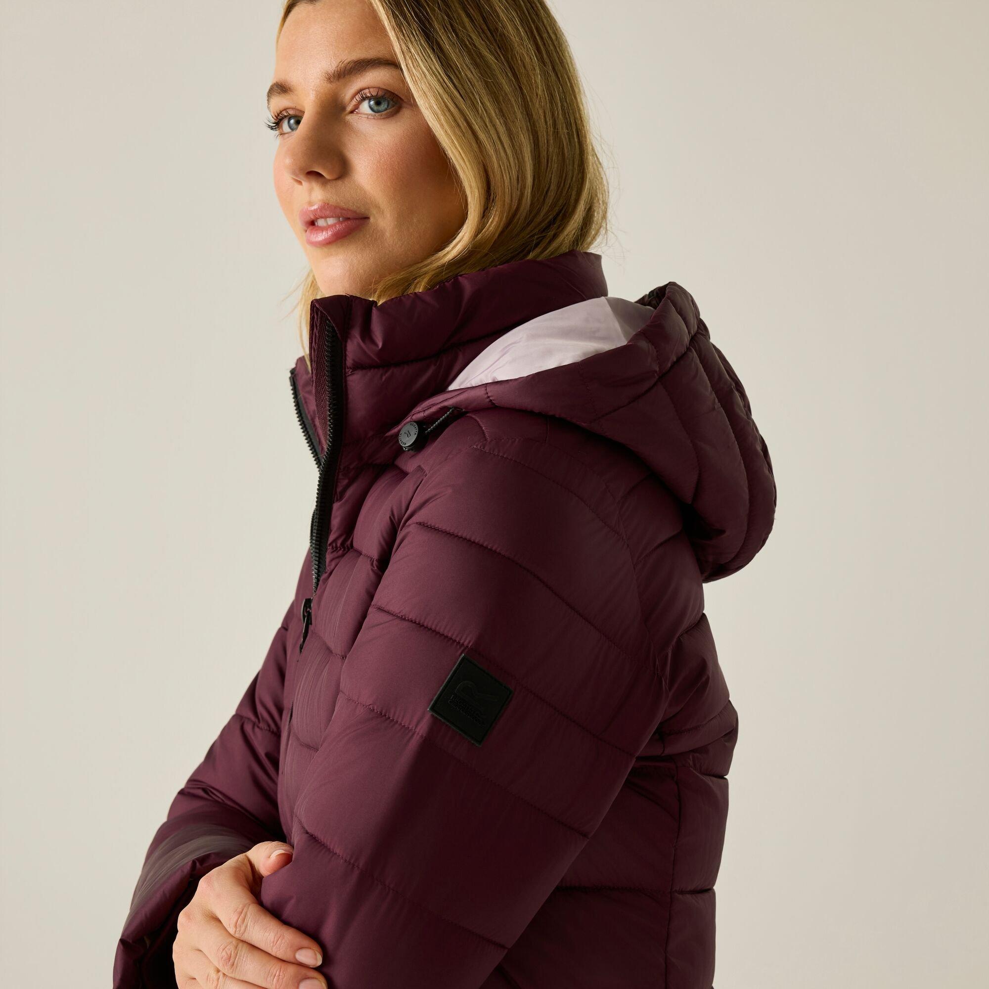 Fig(Powder Lila - Regatta - Womens Amara Insulated Jacket - 6