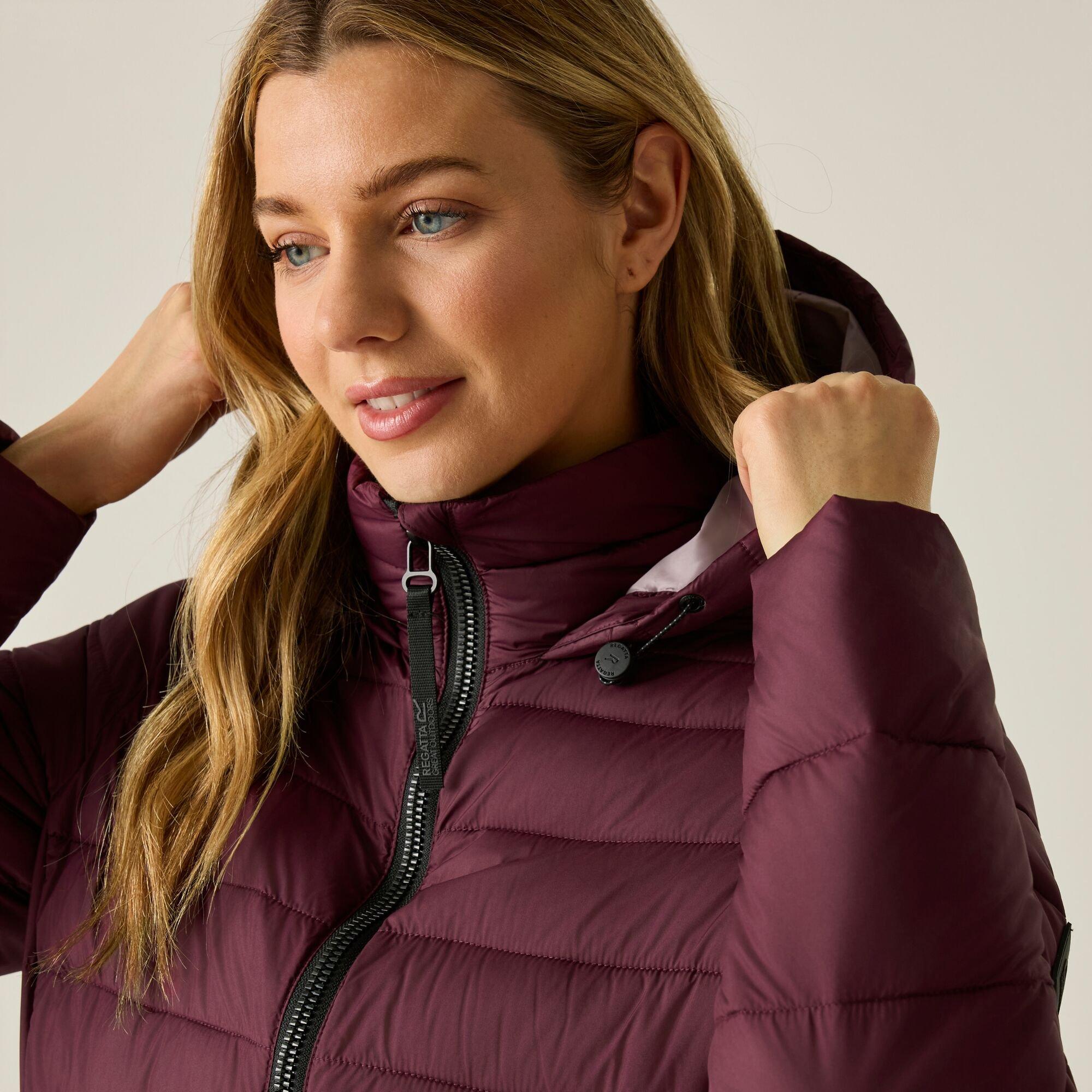 Fig(Powder Lila - Regatta - Womens Amara Insulated Jacket - 7