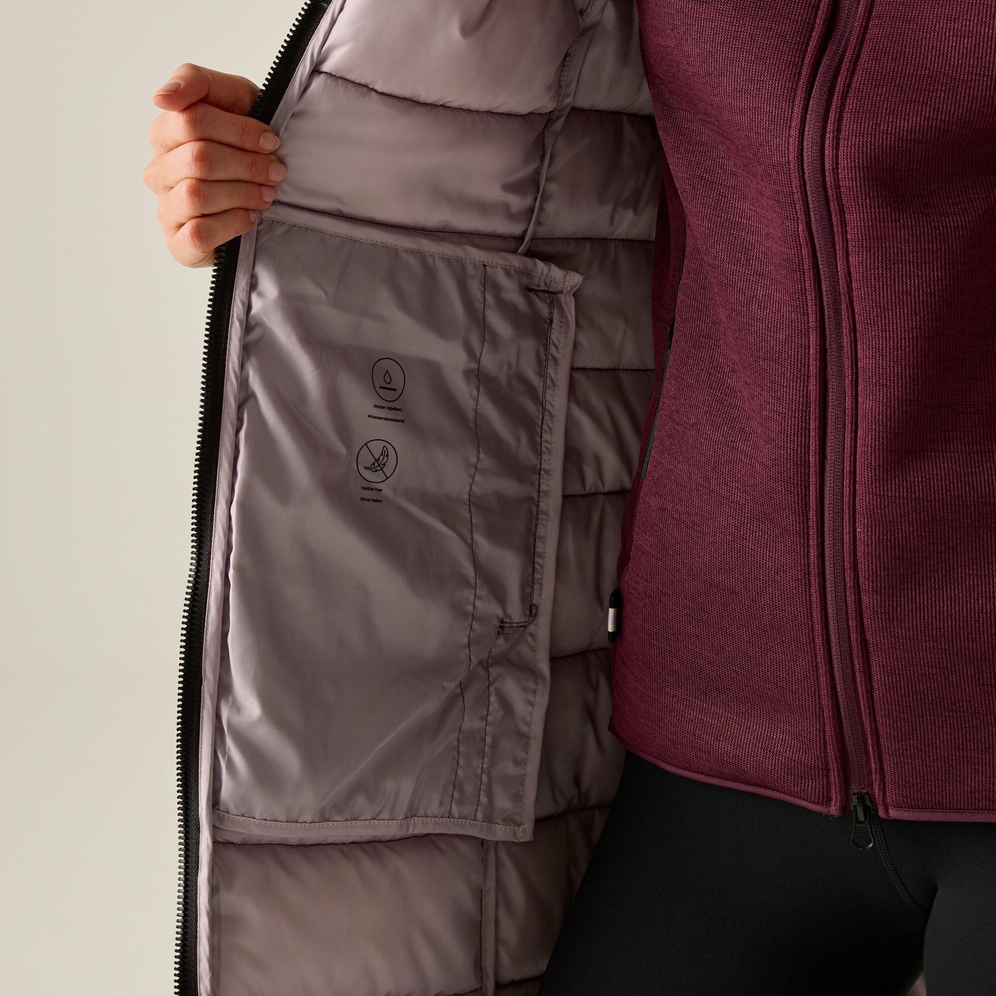 Fig(Powder Lila - Regatta - Womens Amara Insulated Jacket - 8