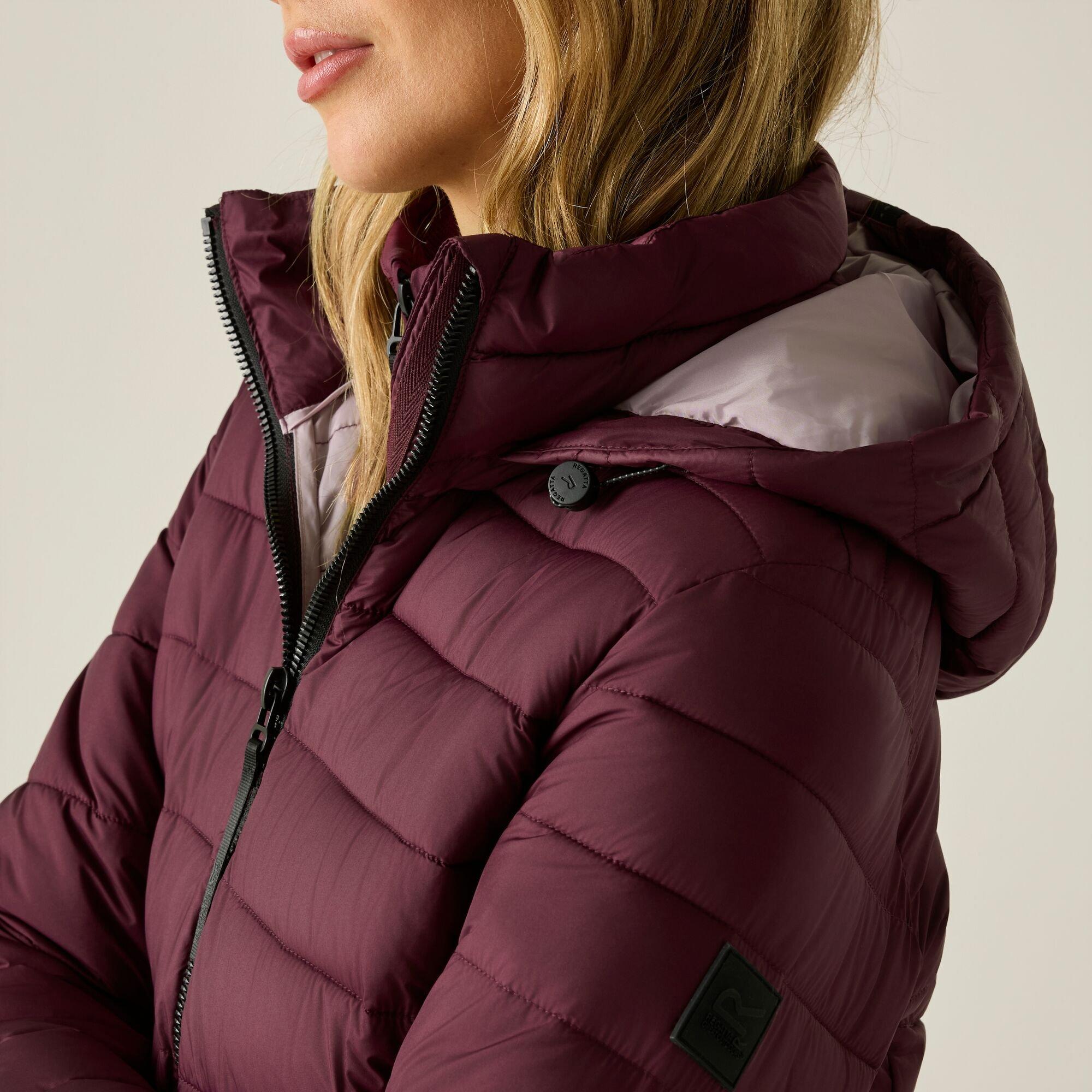 Fig(Powder Lila - Regatta - Womens Amara Insulated Jacket - 9
