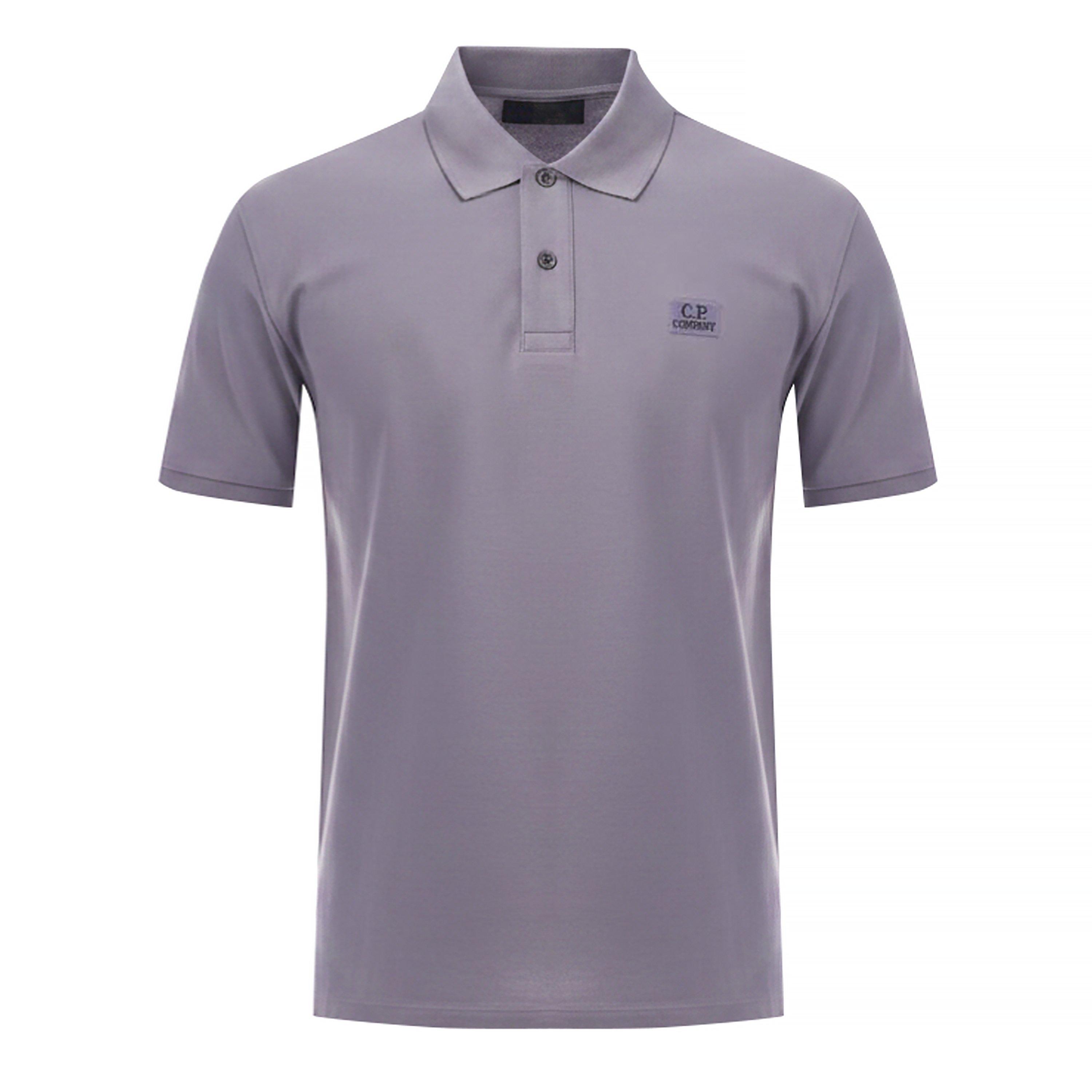 Cp Company Men's Stretch Piquet Logo Polo Shirt - Lavender - S