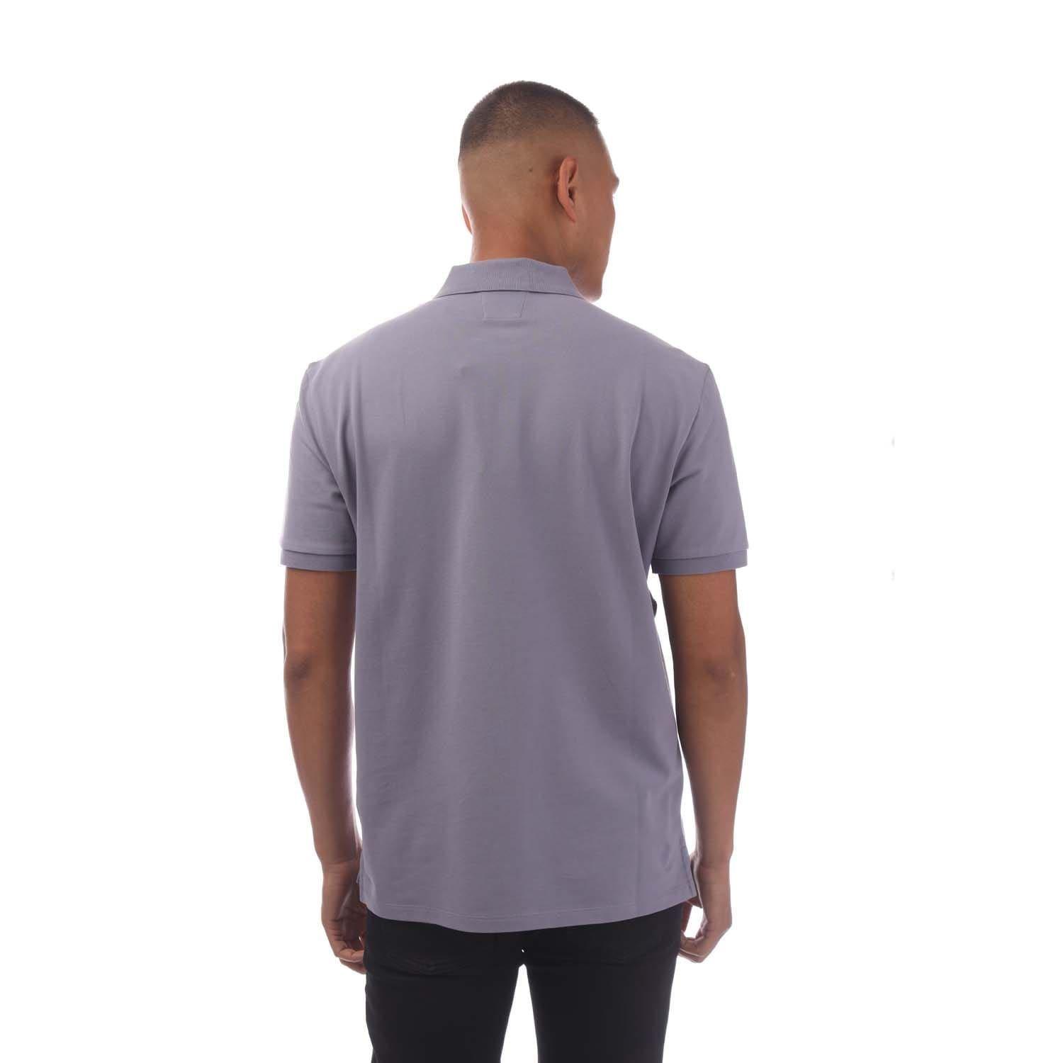 Lavender - CP Company - Stretch Piquet Logo Polo Shirt - 3