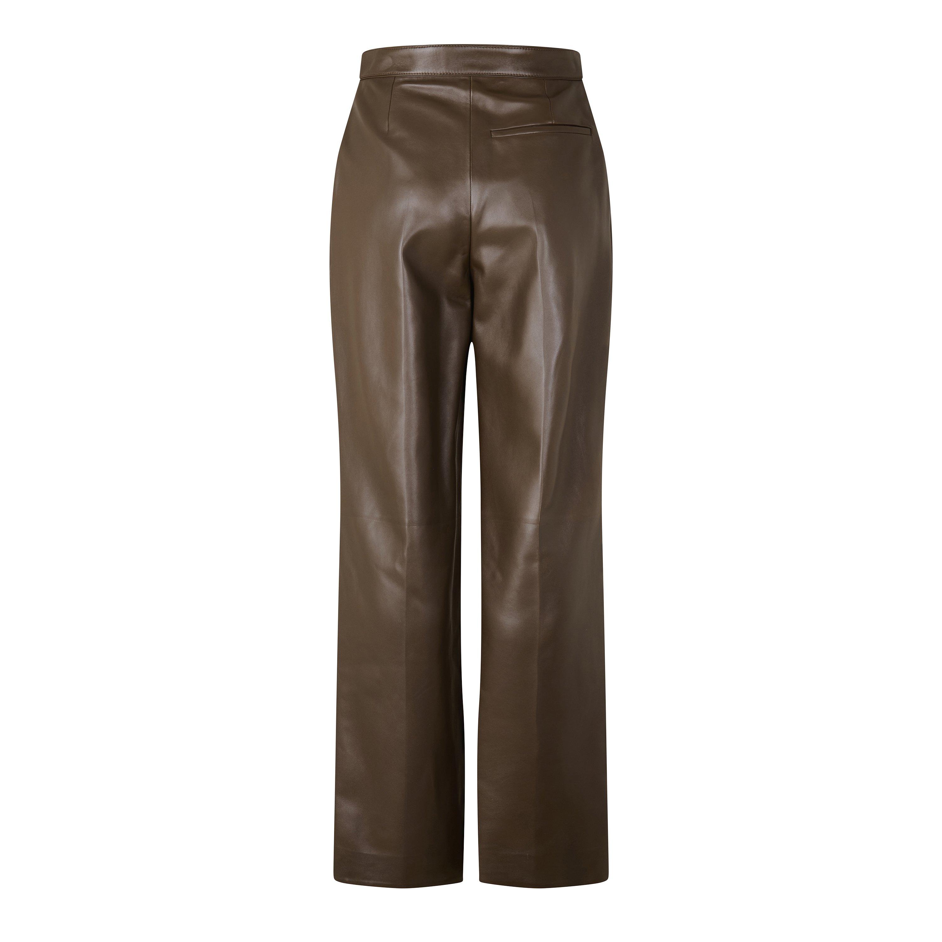 Wader Green - Bottega Veneta - BV Leather Trousers Ld63 - 2