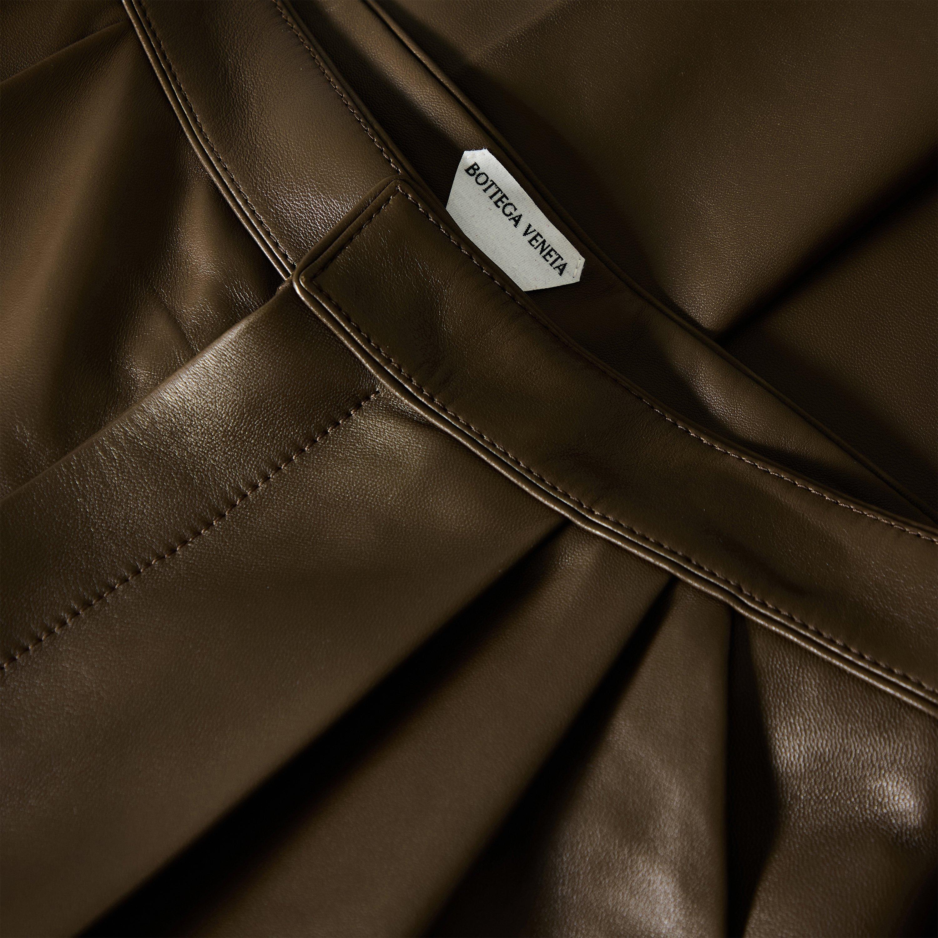 Wader Green - Bottega Veneta - BV Leather Trousers Ld63 - 3