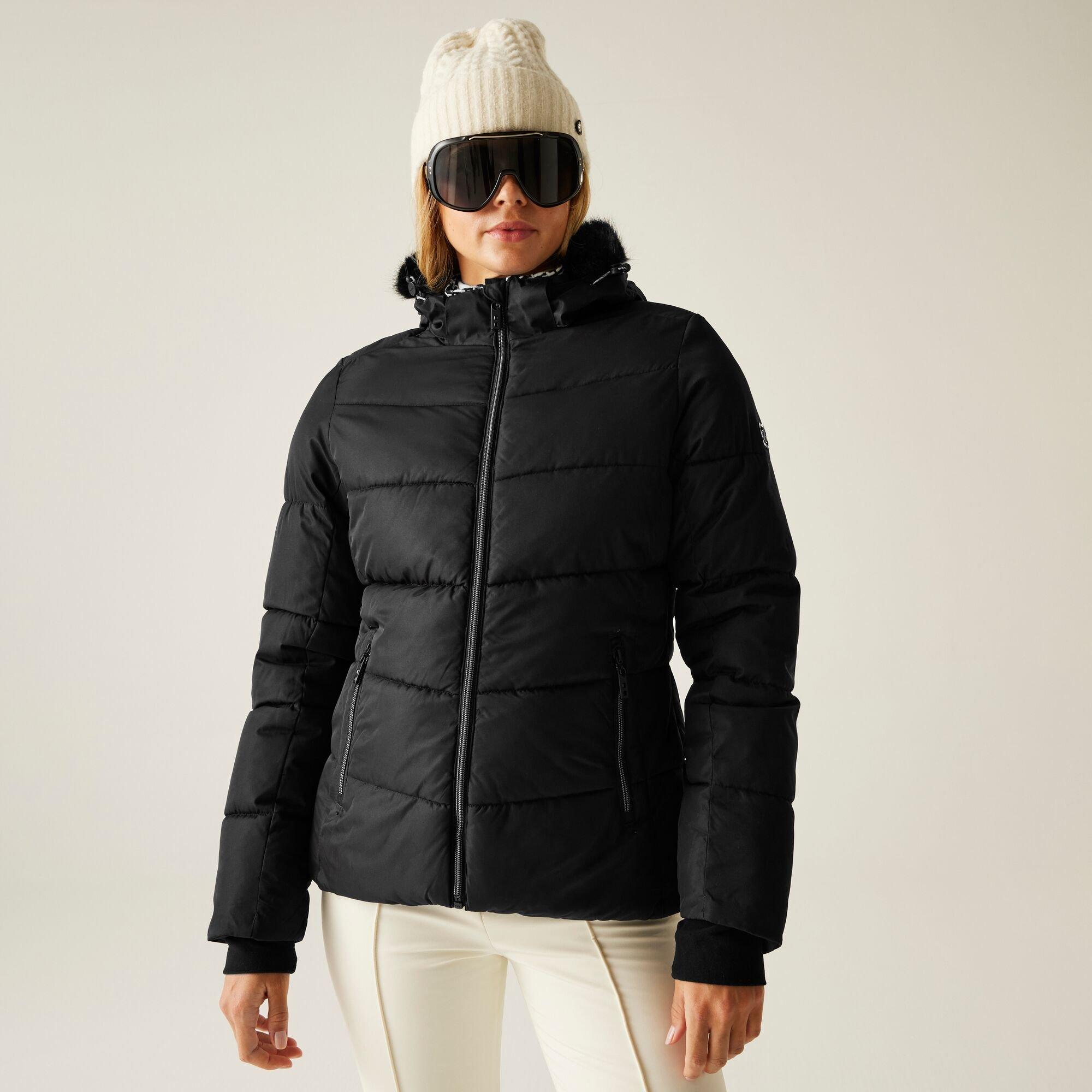 Dare 2B Women's Glamorize V Waterproof Jacket - Black - 8