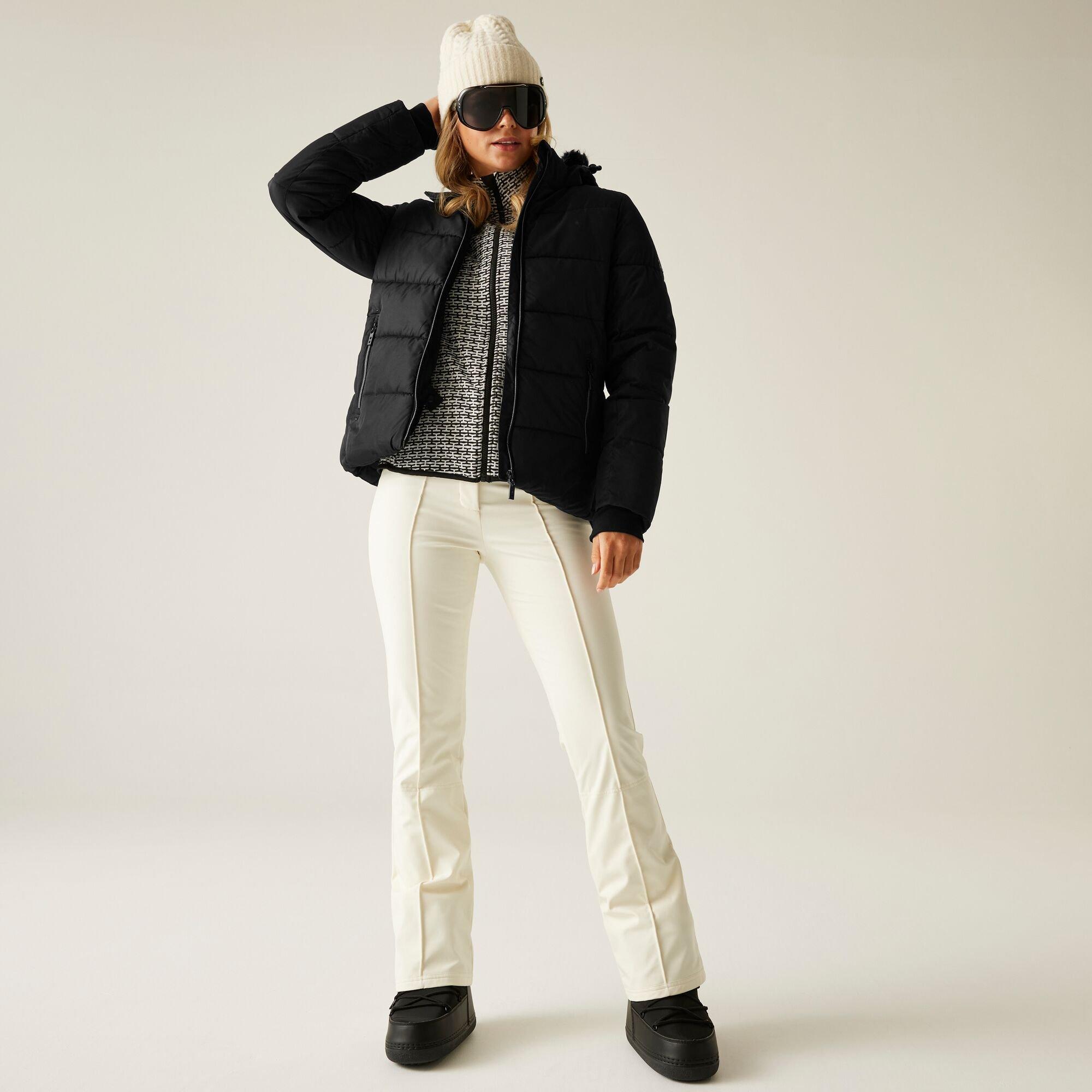 Black - Dare 2b - Glamorize V Waterproof Jacket - 3