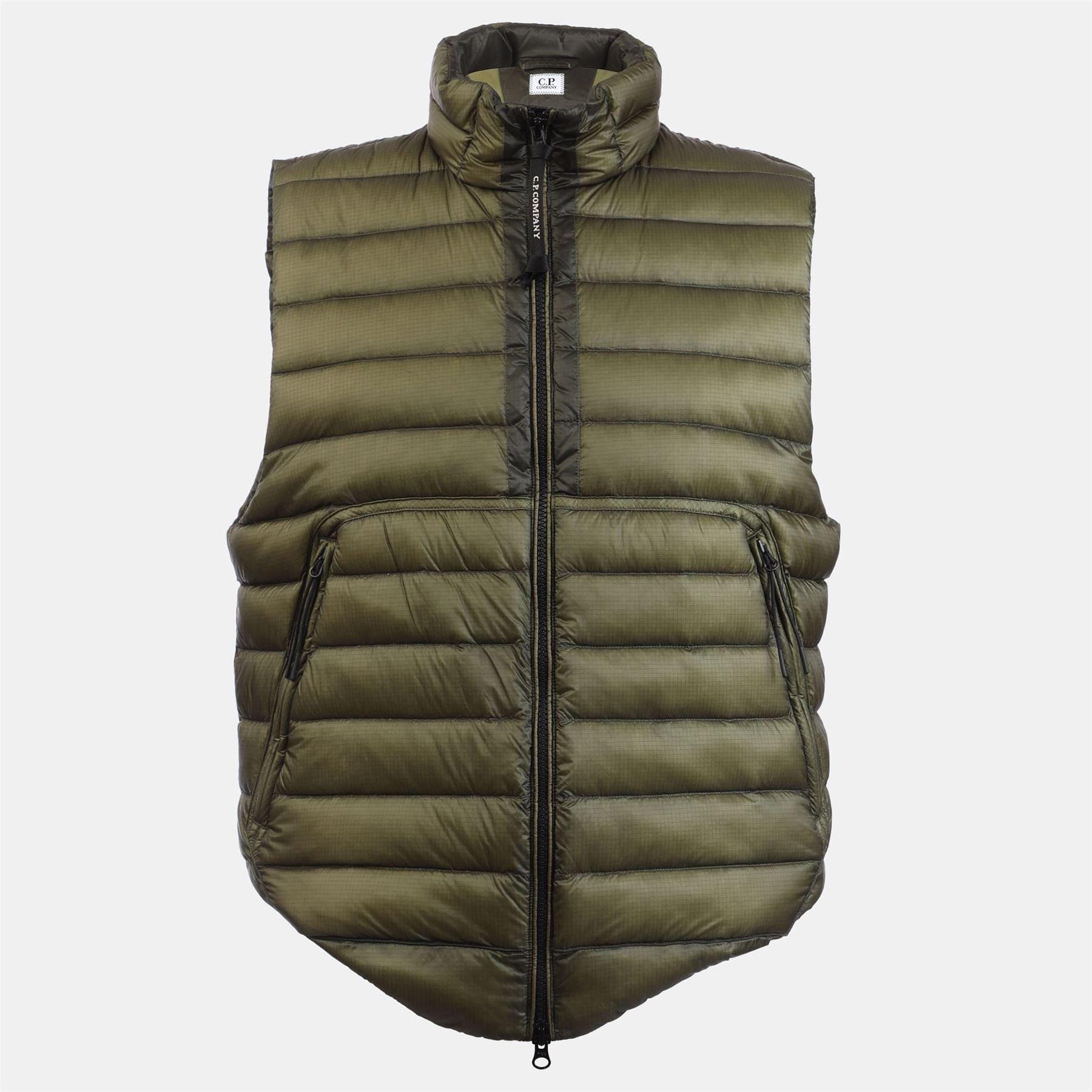 CP Company D.D. Shell Down Gilet - Green - L