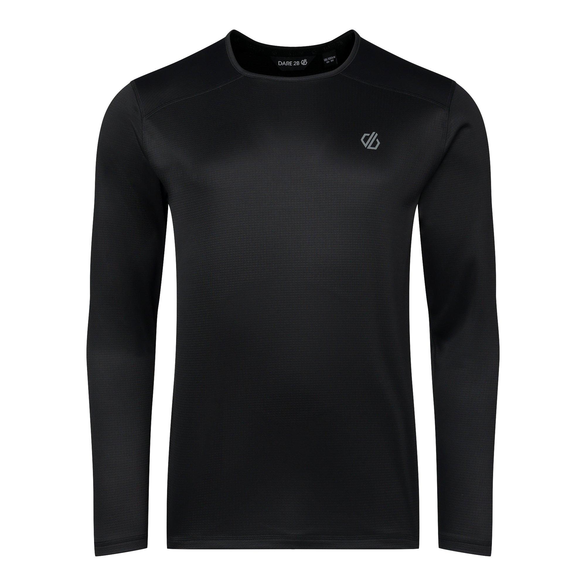 Black - Dare 2b - Mens Ventura Grid Crew - 6