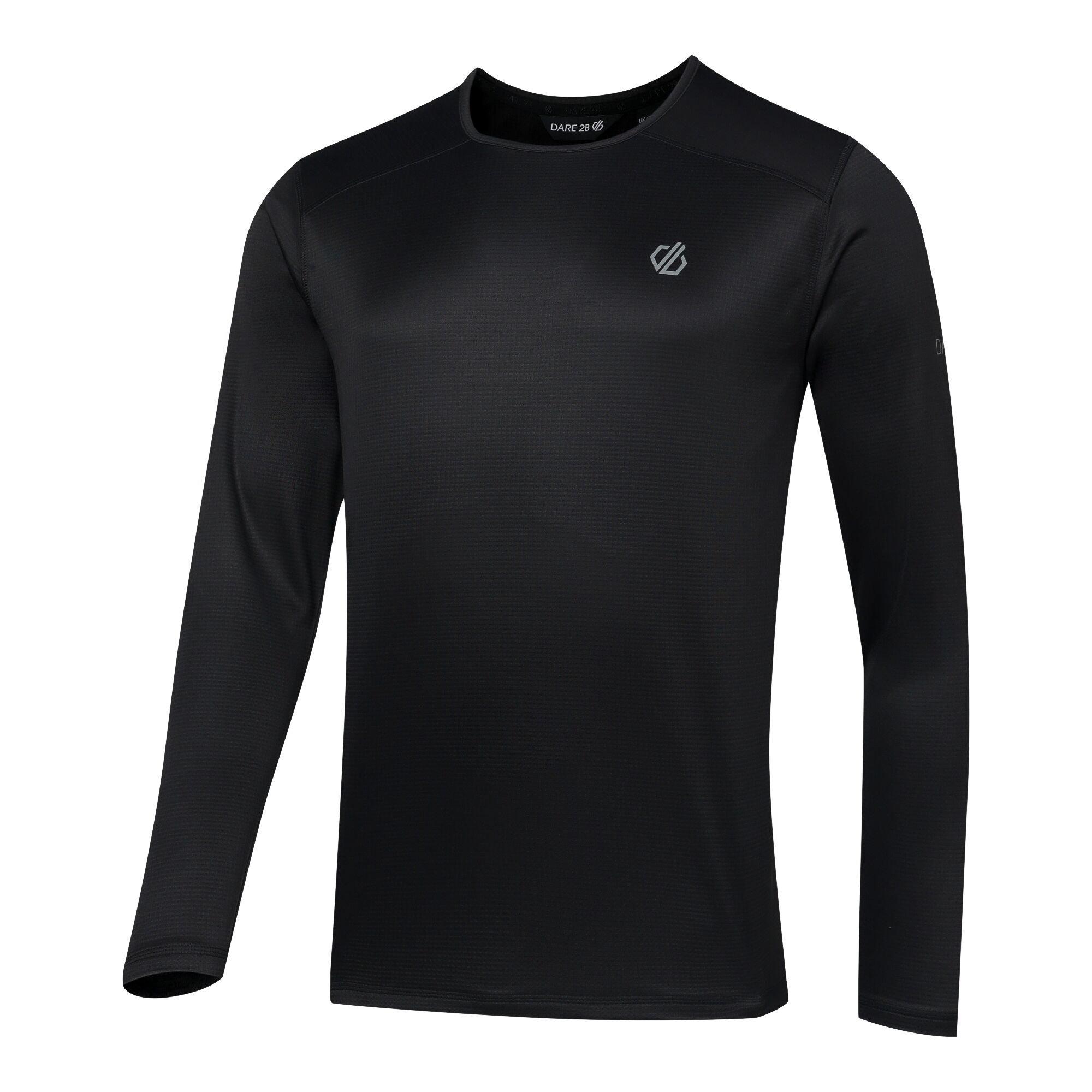 Black - Dare 2b - Mens Ventura Grid Crew - 7