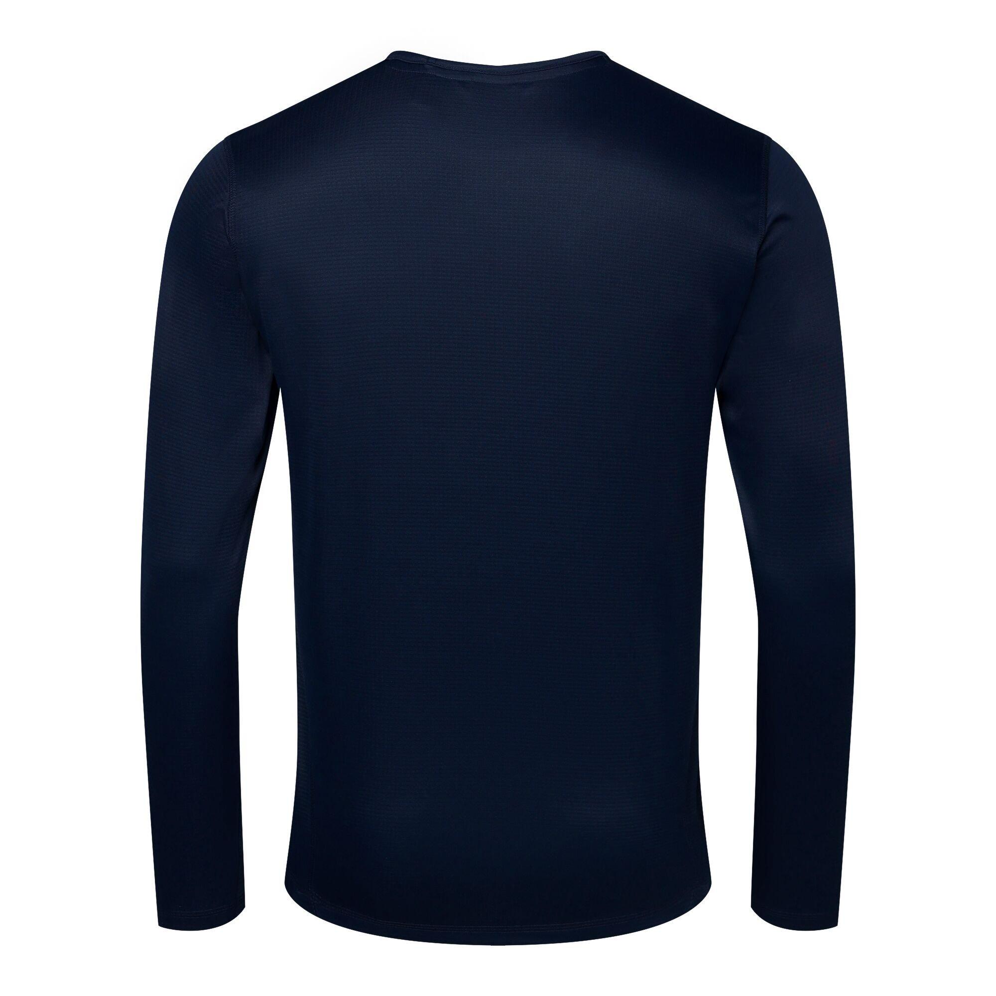 Navy - Dare 2b - Men's Ventura Grid Relaxed-Fit Crew-Neck Top - 9