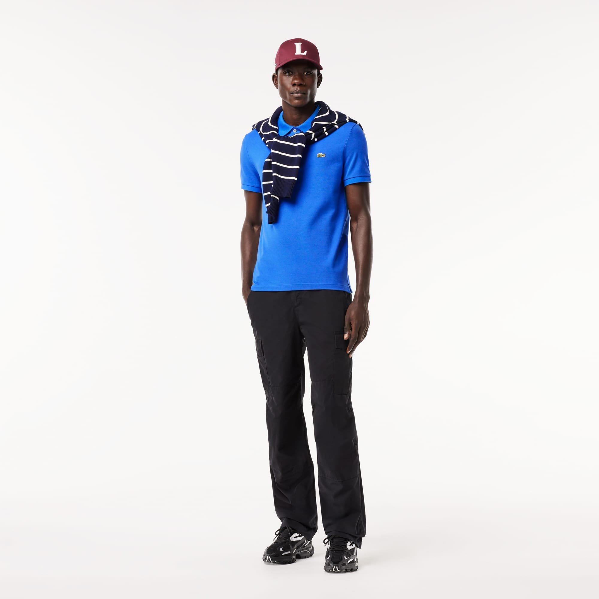 Blue - Lacoste - Slim-Fit Piqu¿ Polo Shirt - 7