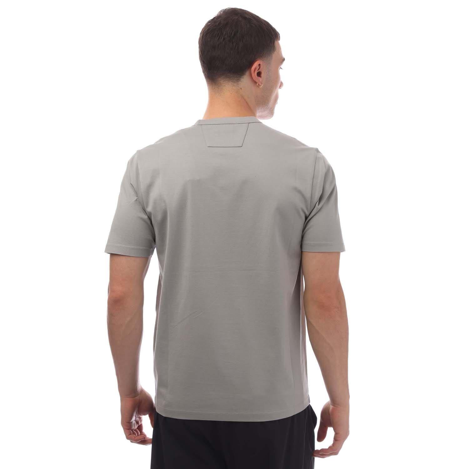 Grey - CP Company - Metropolis Series Printed Logo T-Shirt - 3