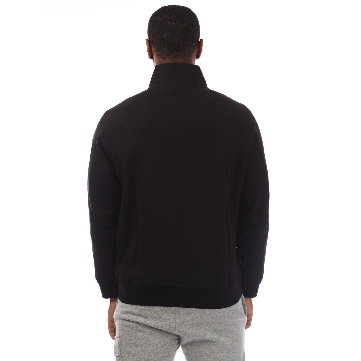 Black - CP Company - Diagonal Raised Fleece Half-Zip Sweatshirt - 3