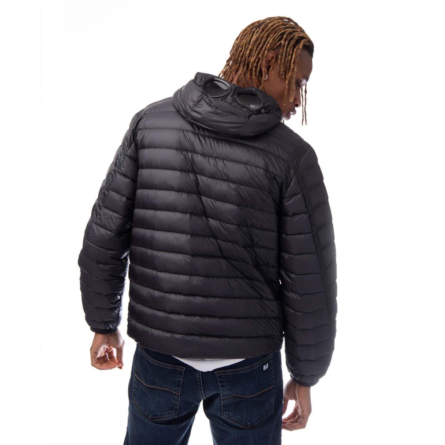 Navy - CP Company - D.D. Shell Goggle Down Jacket - 2