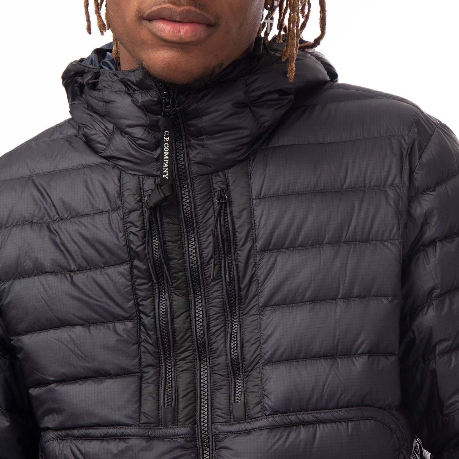 Navy - CP Company - D.D. Shell Goggle Down Jacket - 4
