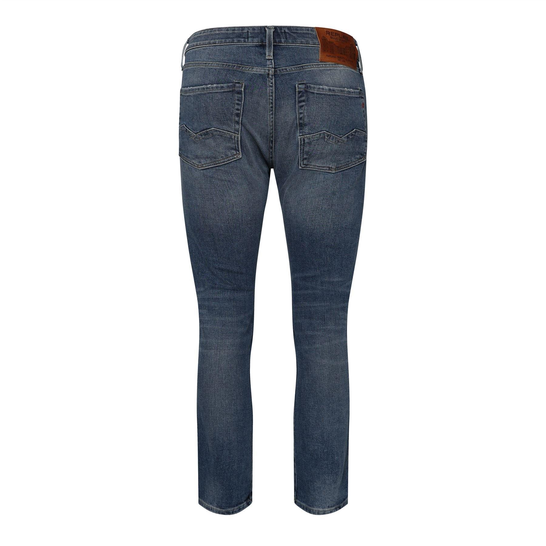 Blue - Replay - Waitom Regular-Fit Jeans - 2