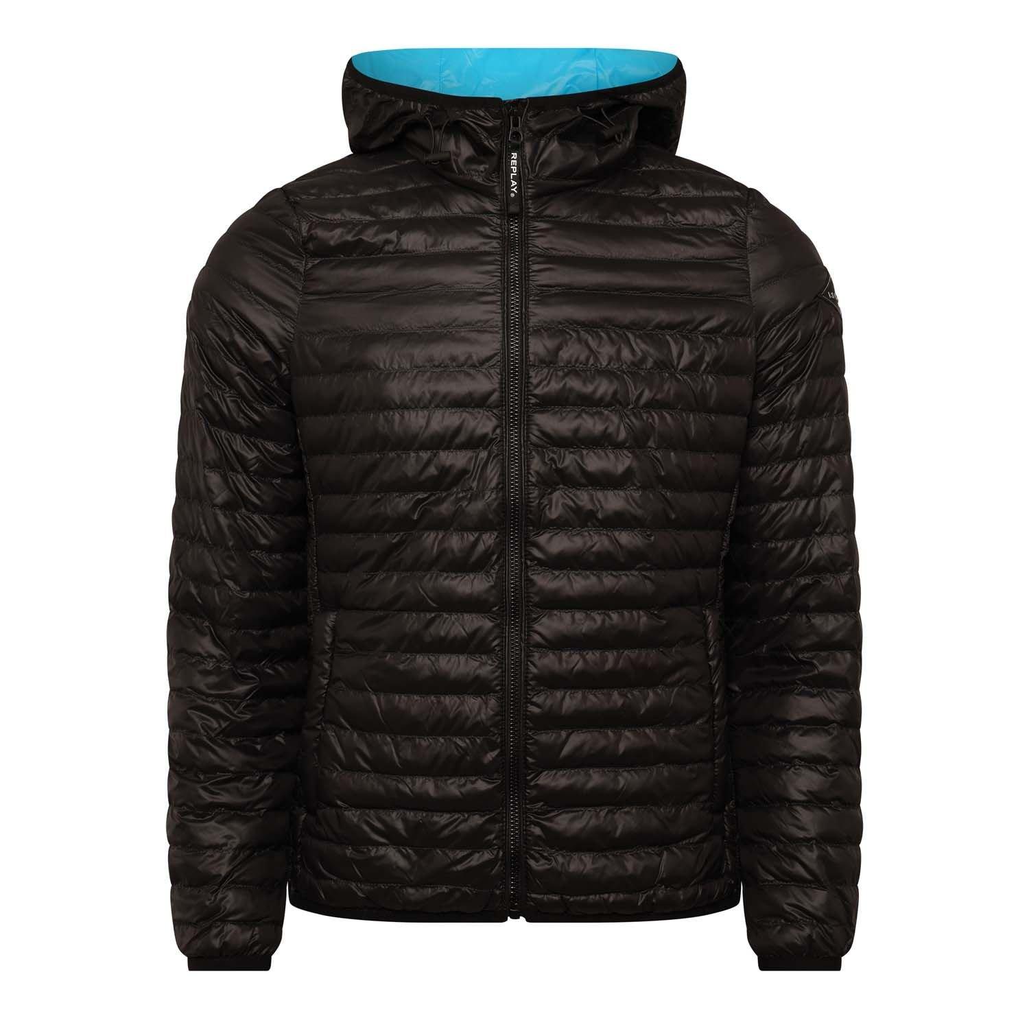 Replay Quilted Jacket - Black - M