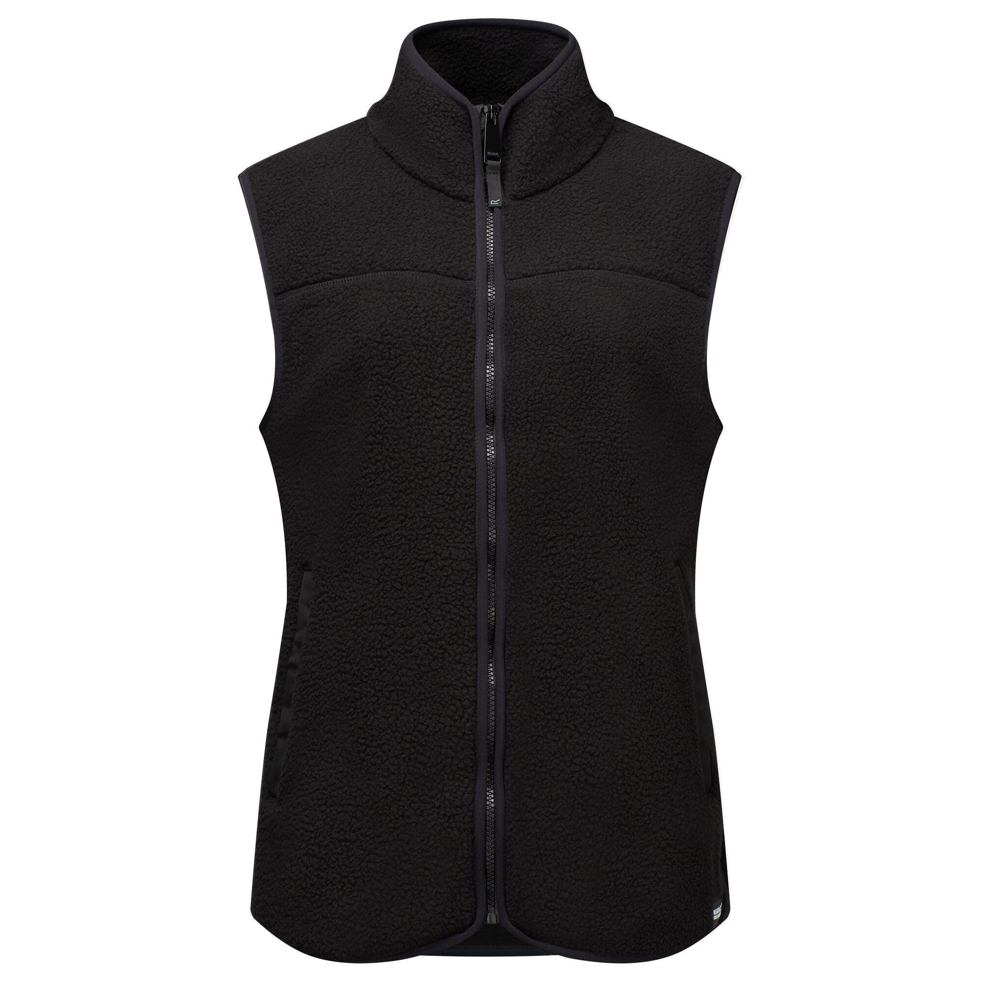 Black - Regatta - Womens Frankie Borg Fleece Bodywarmer - 7