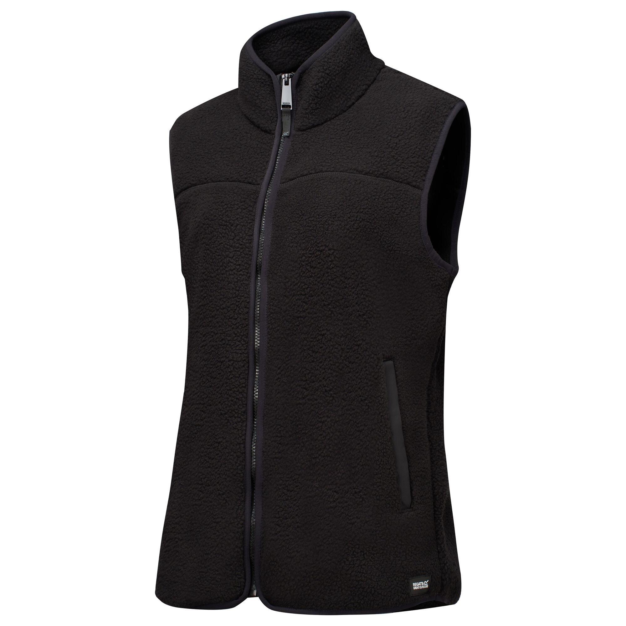 Black - Regatta - Womens Frankie Borg Fleece Bodywarmer - 8