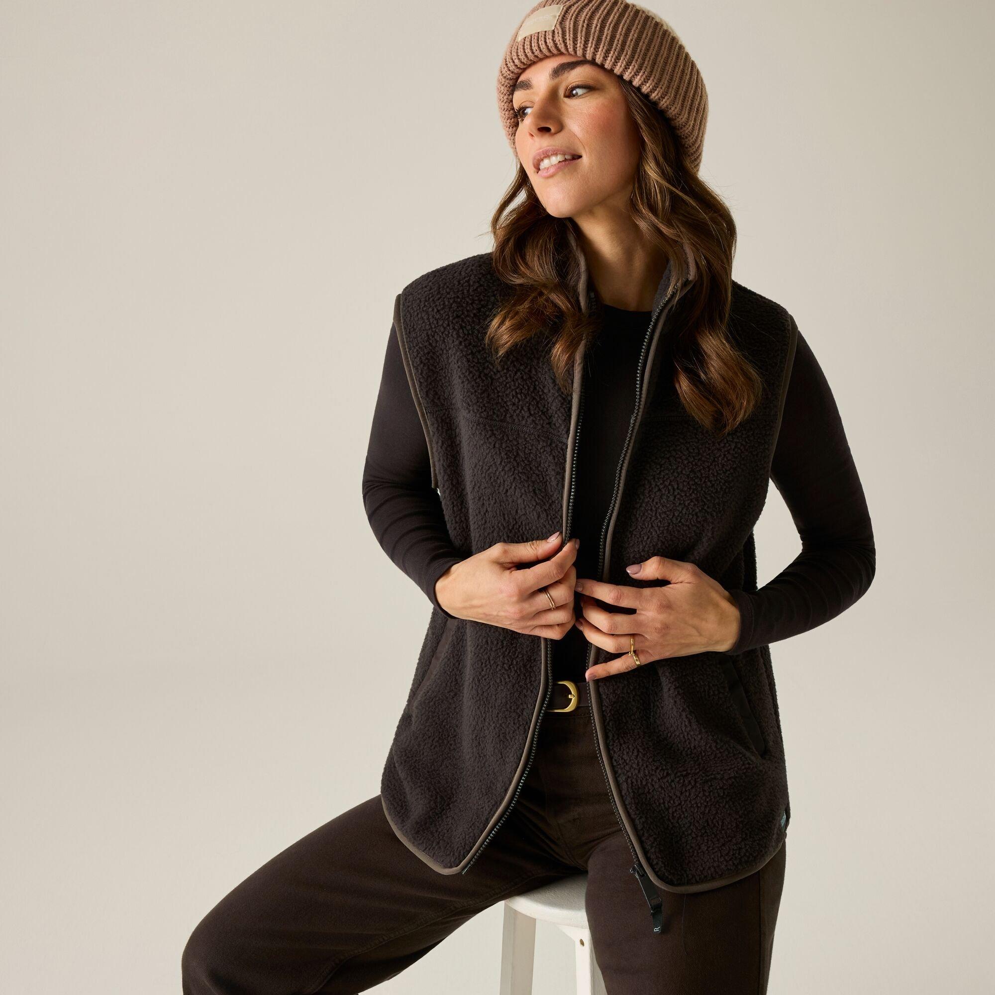 Womens Frankie Borg Fleece Bodywarmer