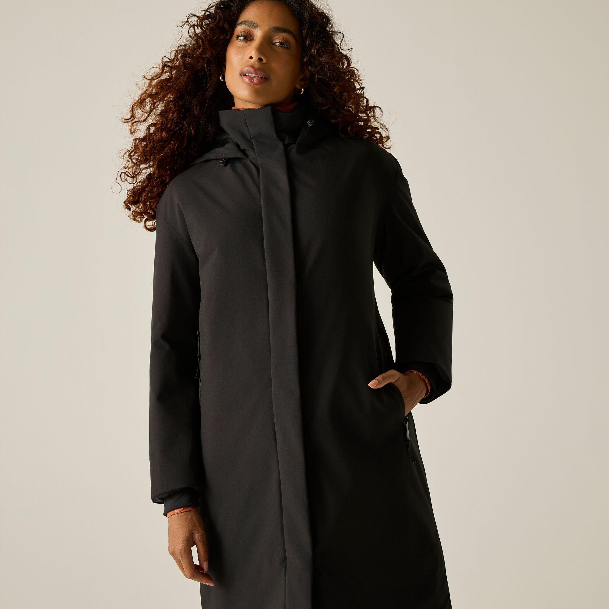 Black - Regatta - Womens Janna Waterproof Jacket - 4