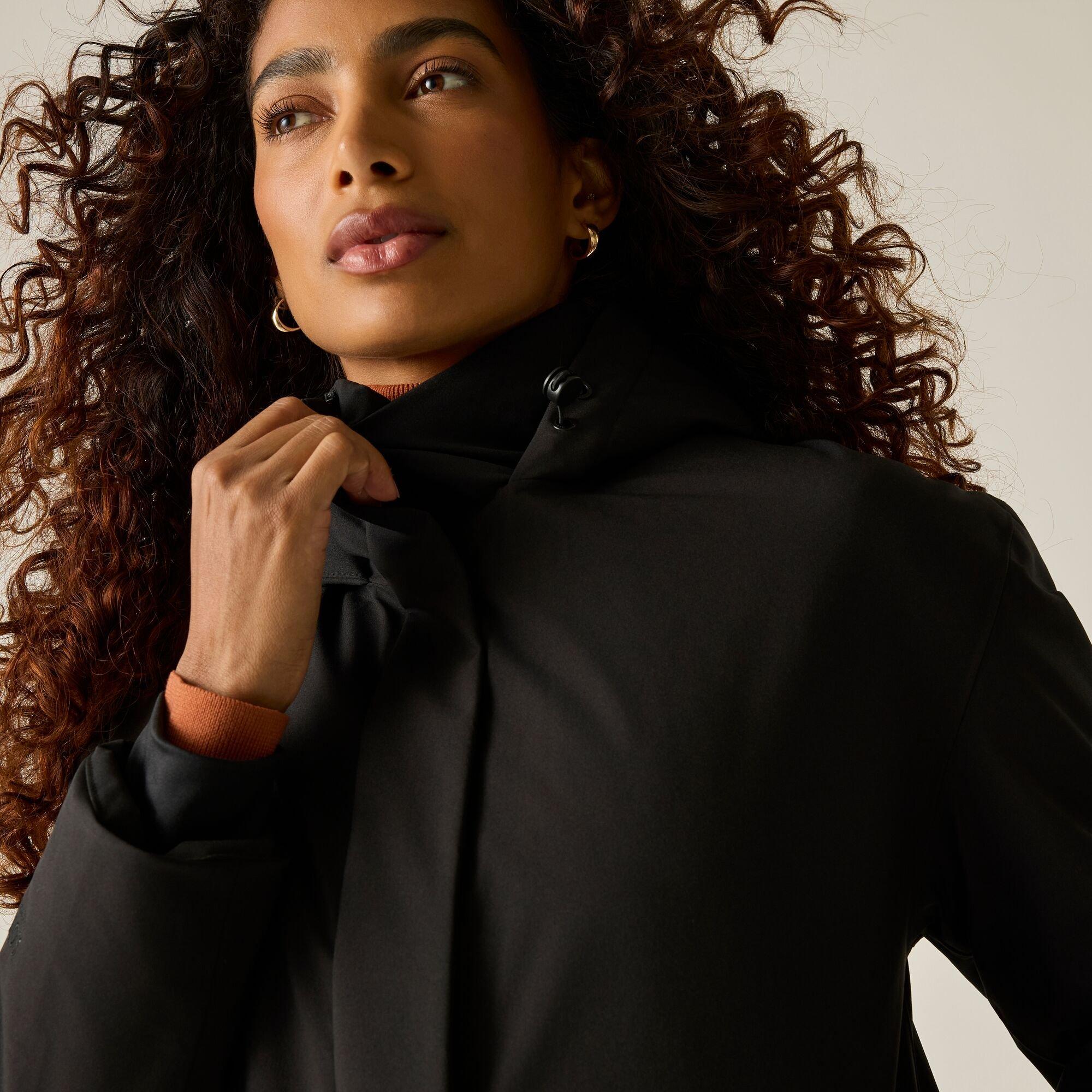 Black - Regatta - Womens Janna Waterproof Jacket - 5