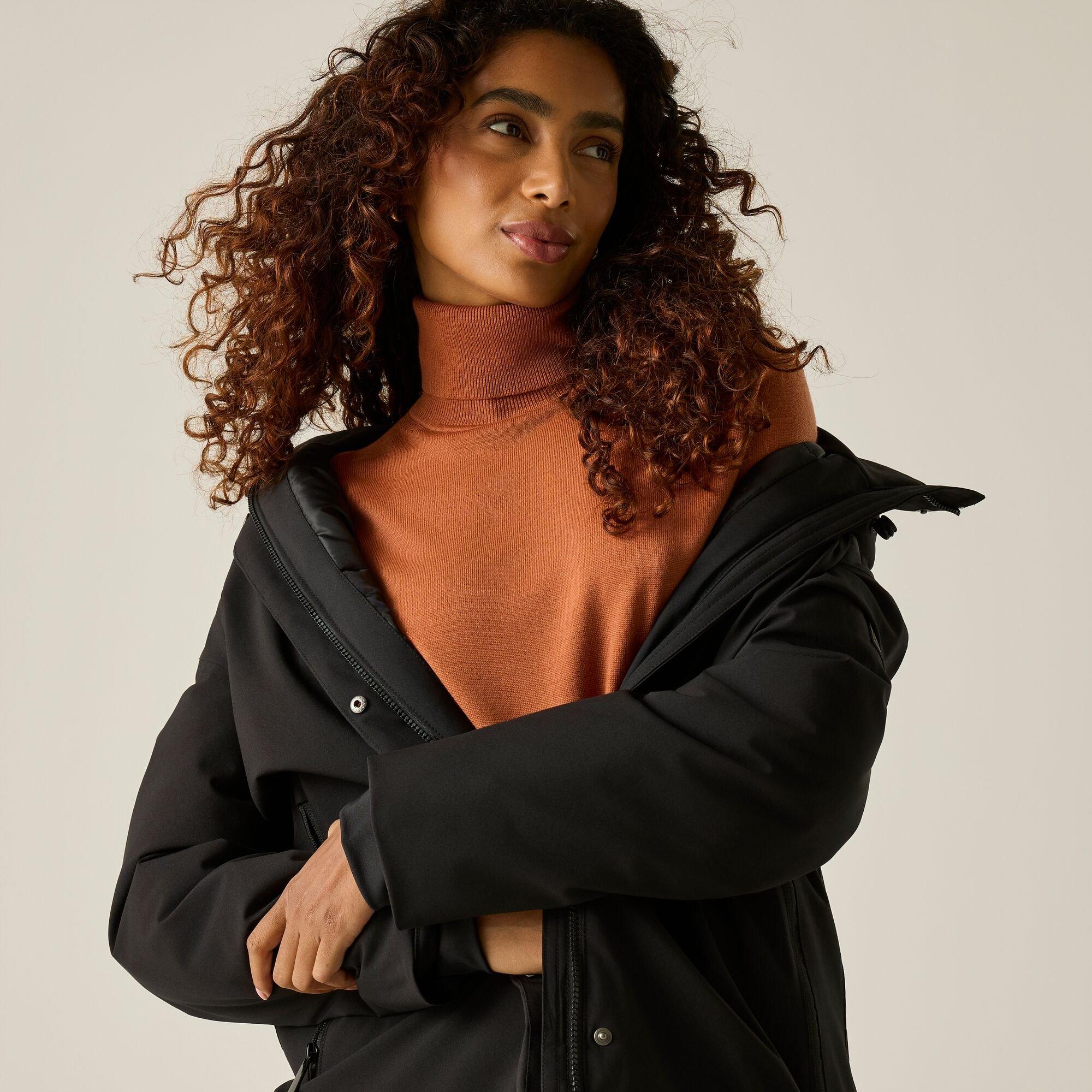 Black - Regatta - Womens Janna Waterproof Jacket - 7
