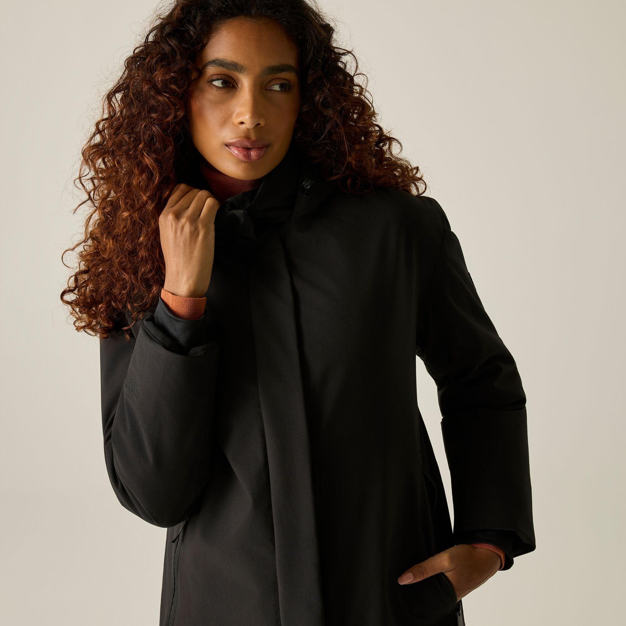 Black - Regatta - Womens Janna Waterproof Jacket - 9