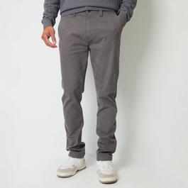 Threadbare Slim Fit Canvas Trousers With Stretch