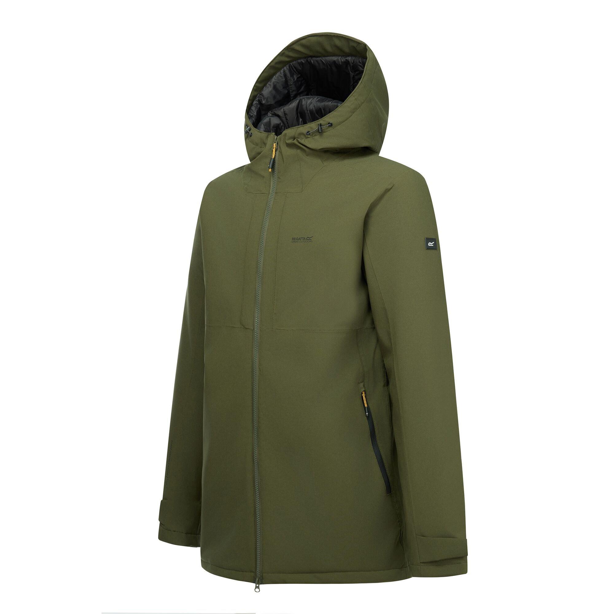 Dark Khaki - Regatta - Mens Hoscar Waterproof Jacket - 11