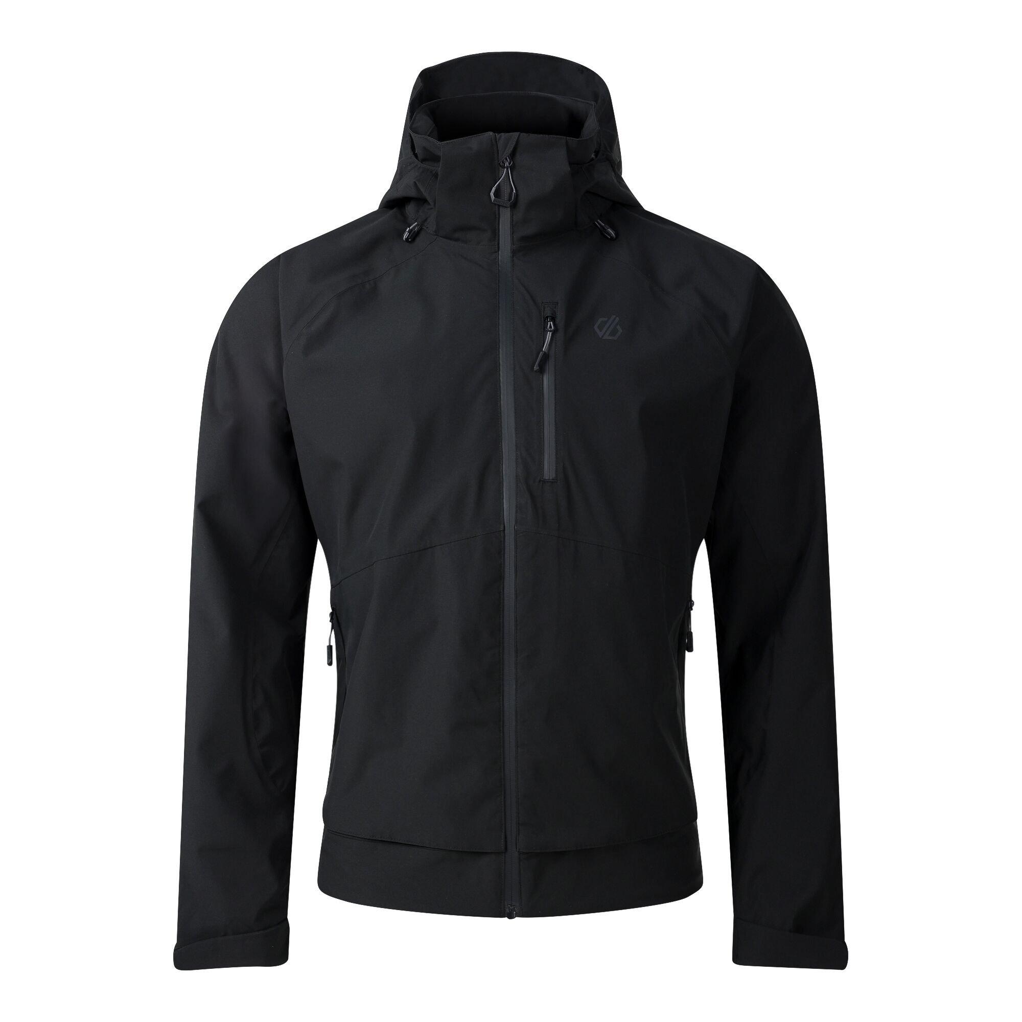 Black - Dare 2b - Mens Switch Out III Waterproof Jacket - 10