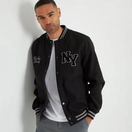 Threadbare Varsity Bomber Jacket