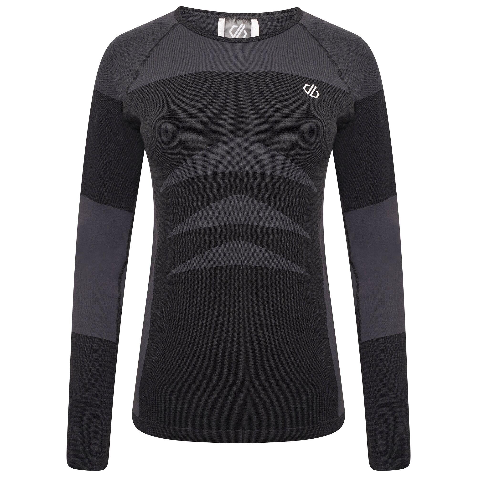 Black/Black - Dare 2b - Womens In The Zone III Long Sleeve Base Layer Top - 5