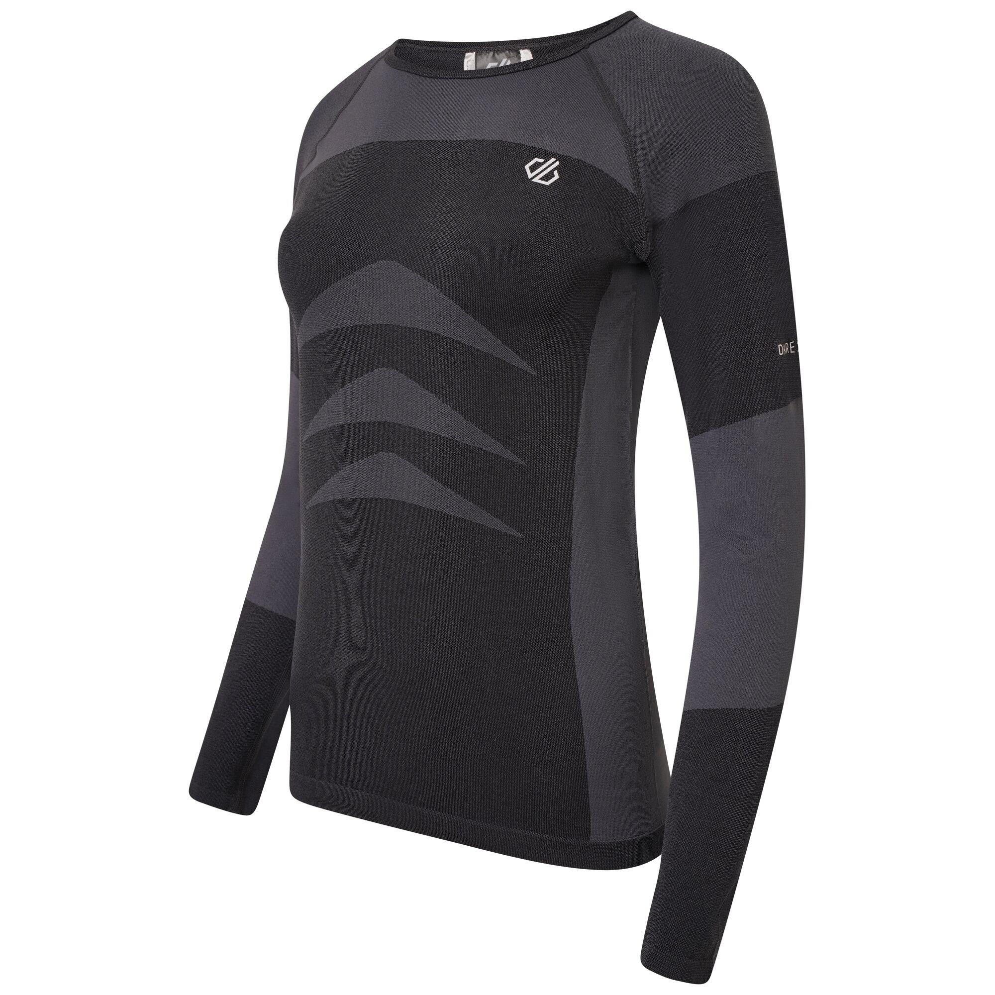 Black/Black - Dare 2b - Womens In The Zone III Long Sleeve Base Layer Top - 6