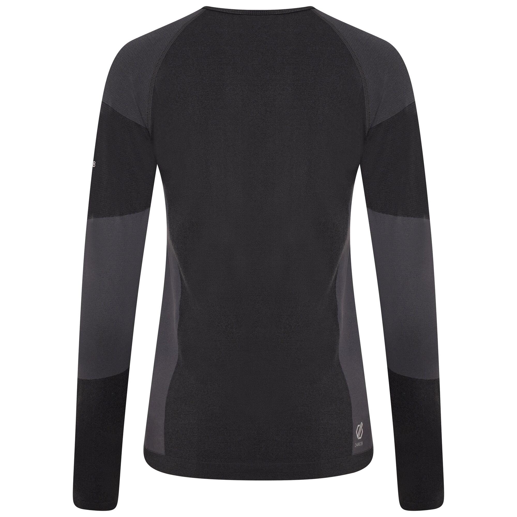 Black/Black - Dare 2b - Womens In The Zone III Long Sleeve Base Layer Top - 7