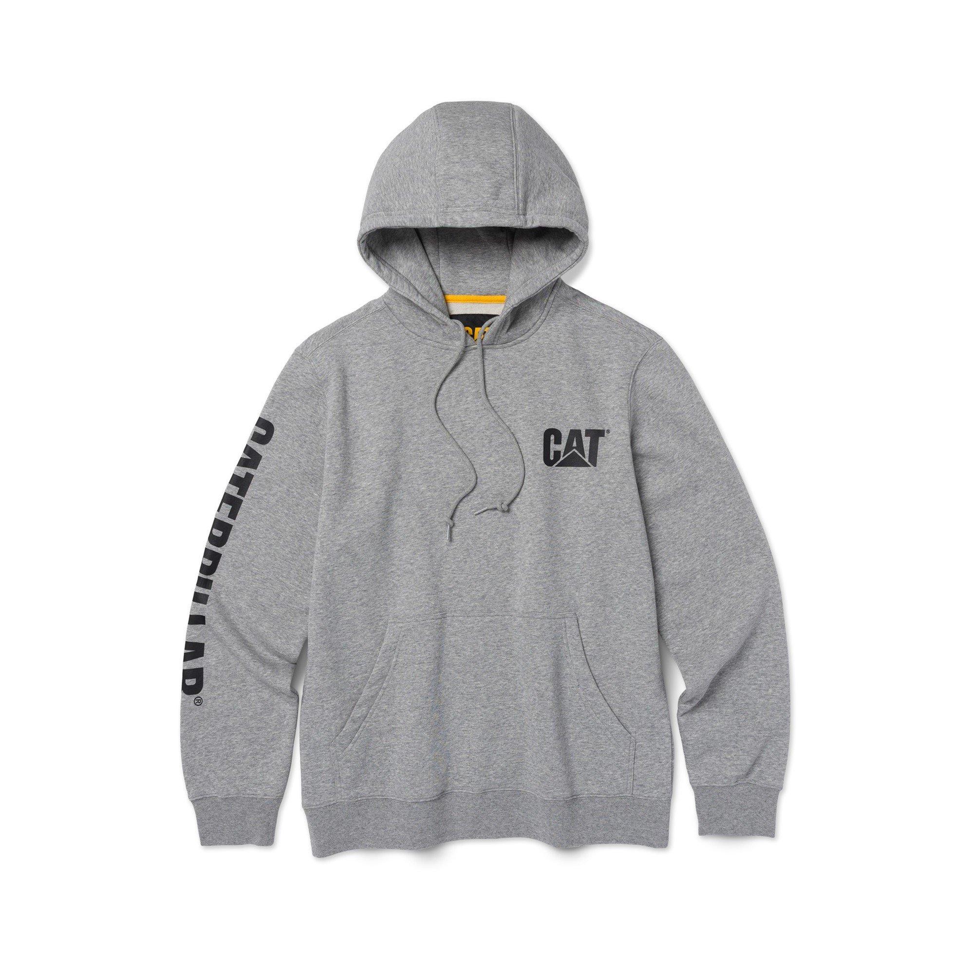 Dark Heather Gr - Caterpillar - 1050044 Trademark Hoodie - 1