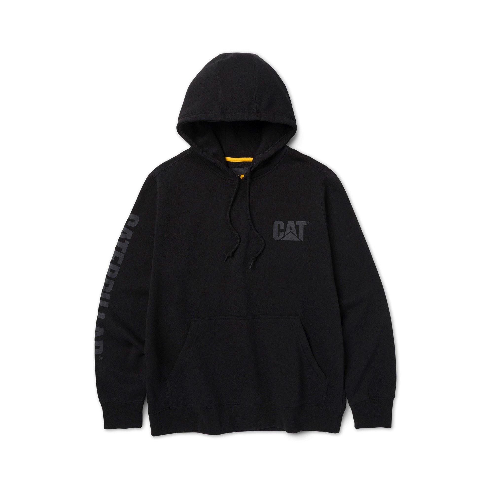 Black - Caterpillar - 1050044 Trademark Hoodie - 1
