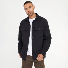 Threadbare Cotton Twill Button Up Shacket