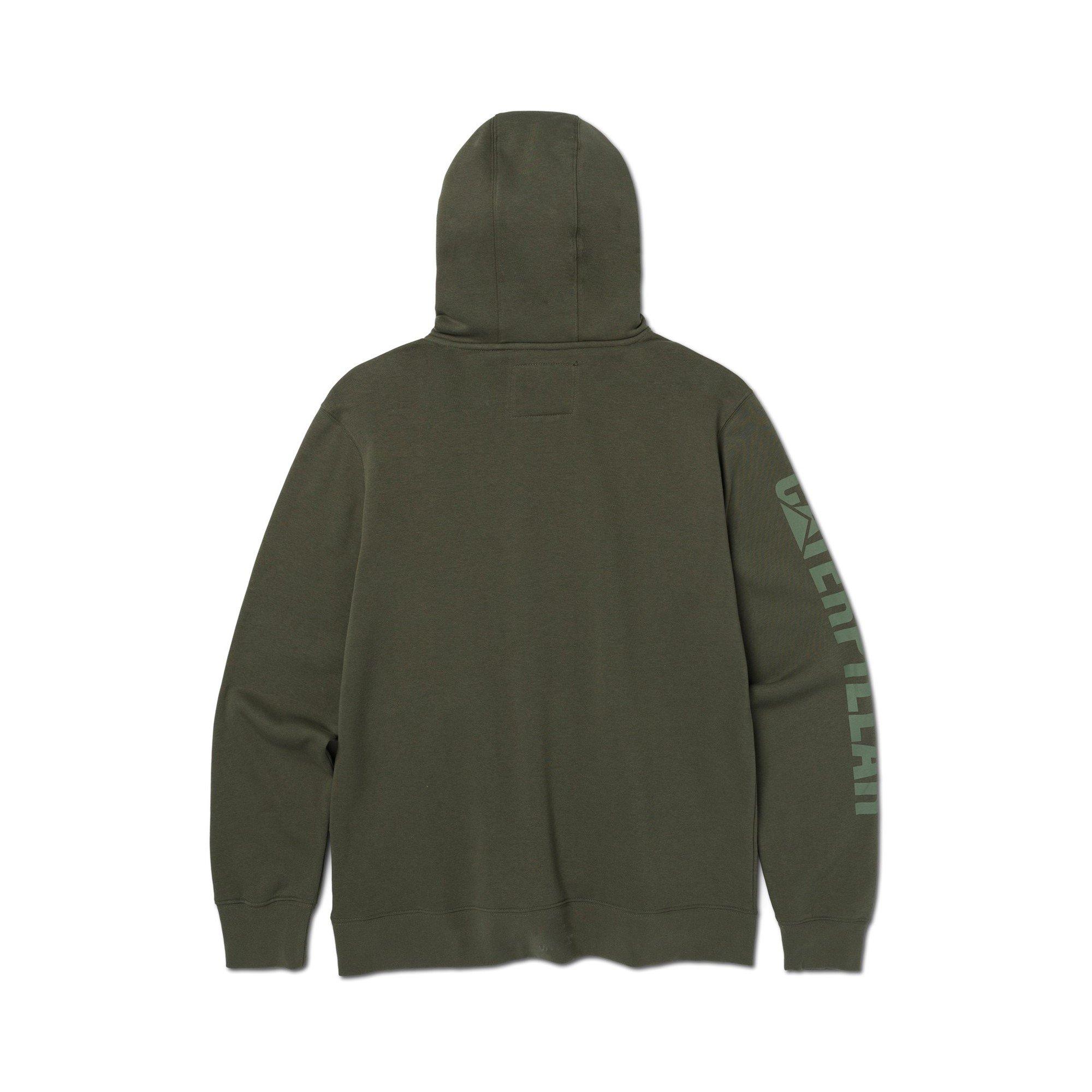 Forest Green - Caterpillar - 1050044 Trademark Hoodie - 2