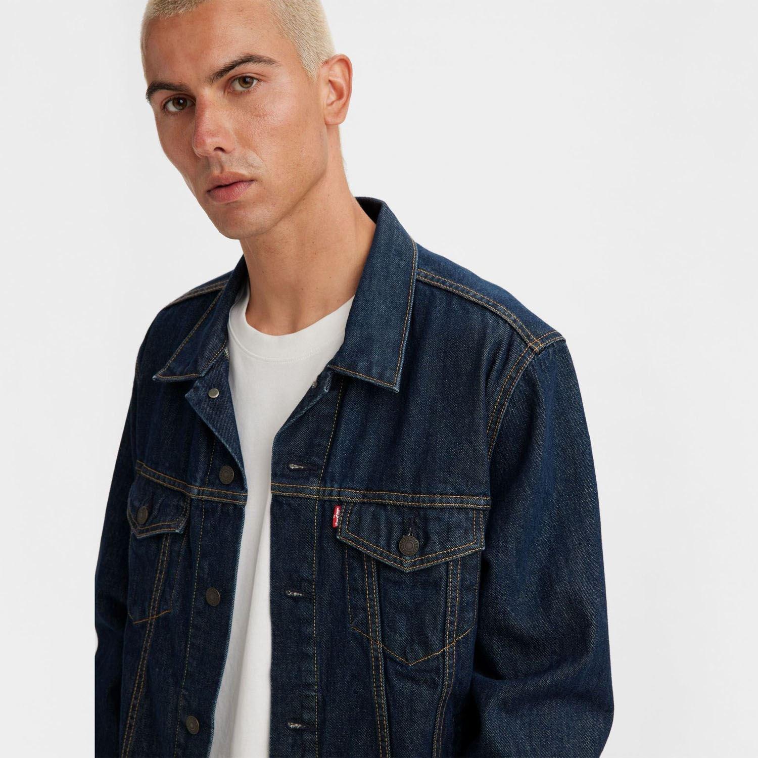 Blue - Levis - Rockridge Trucker Jacket - 4