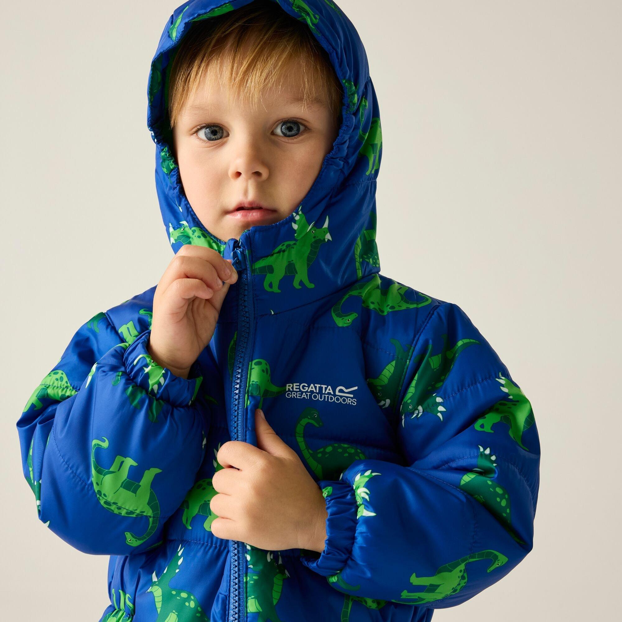 Olympian Blue D - Regatta - Kids Penrose Waterproof Puddlesuit - 5