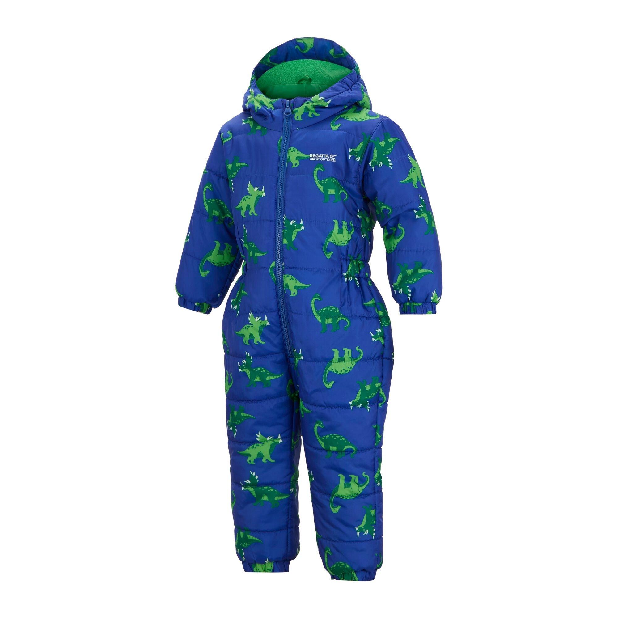 Olympian Blue D - Regatta - Kids Penrose Waterproof Puddlesuit - 8